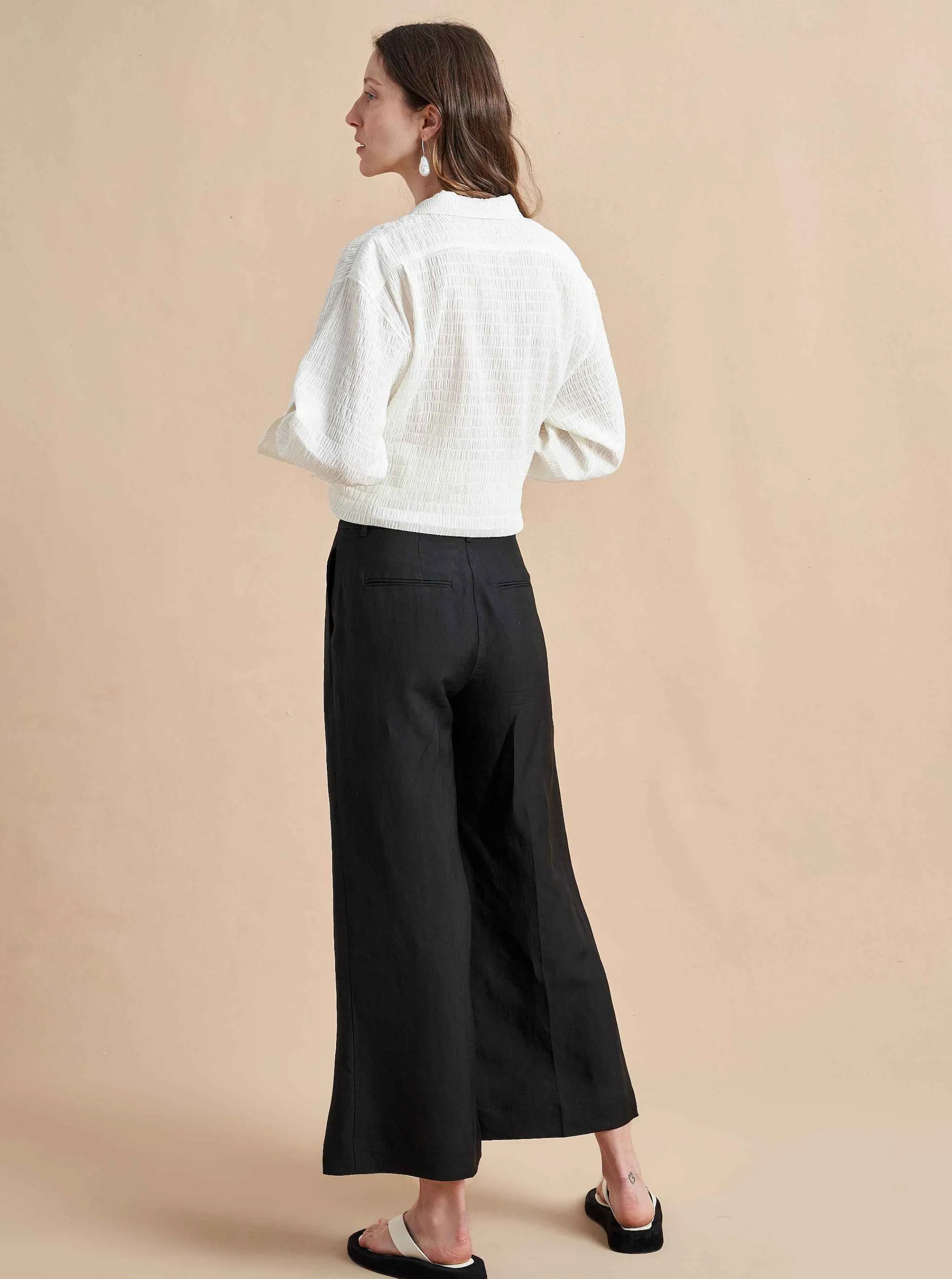 La Ligne Pants*Crop Flare Lizzie Pant