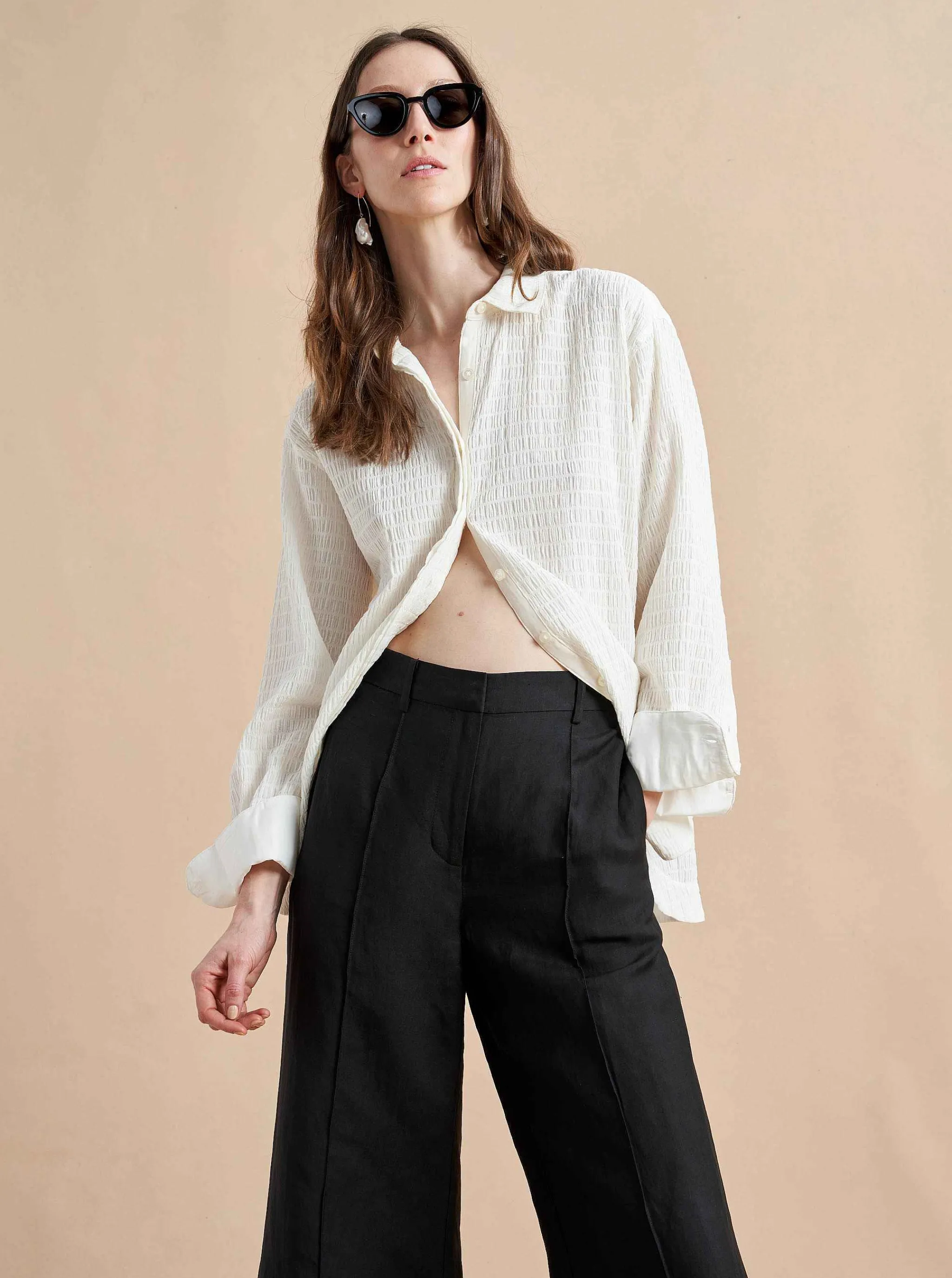La Ligne Pants*Crop Flare Lizzie Pant