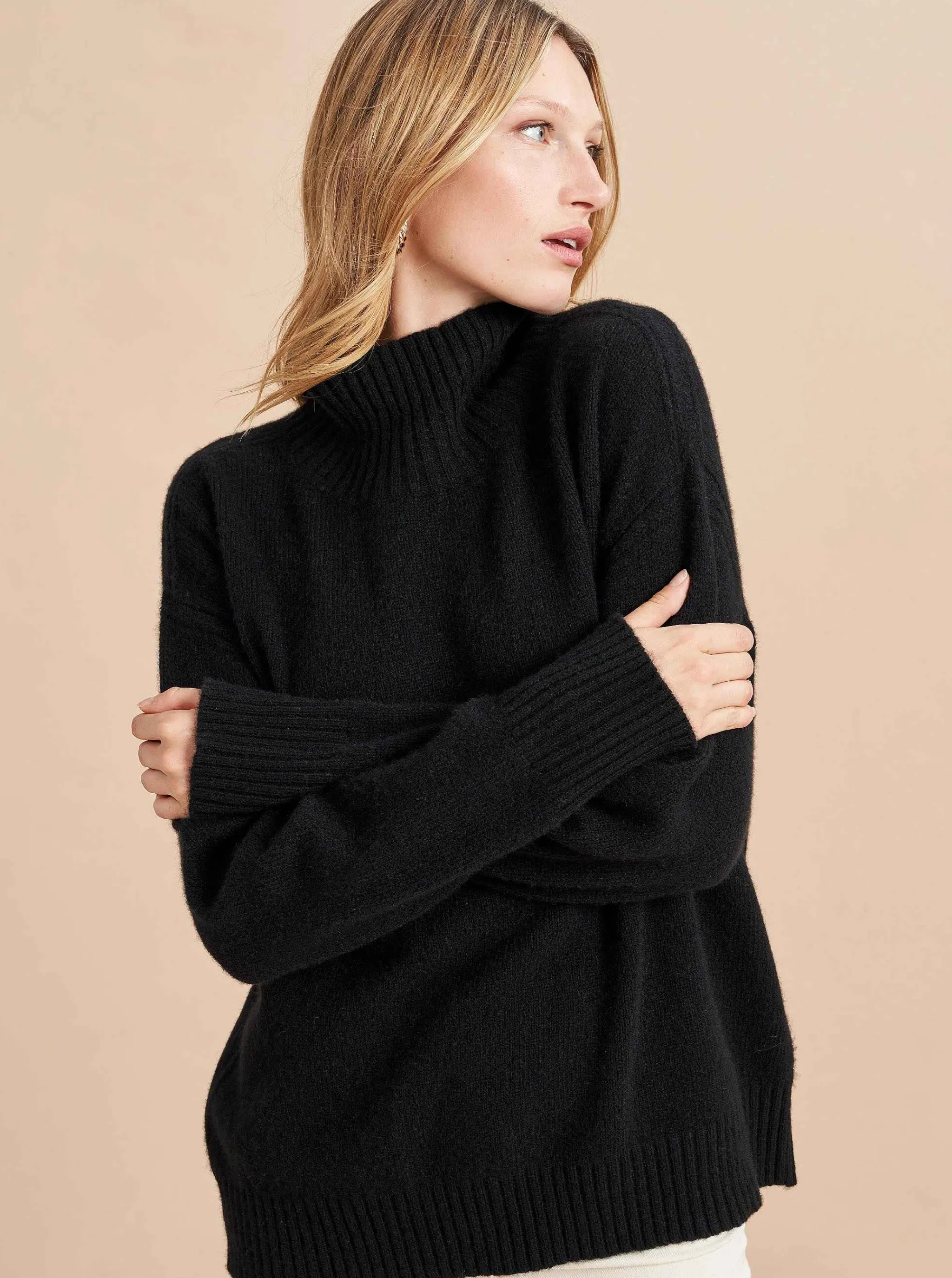 La Ligne Turtlenecks*Val Turtleneck Black