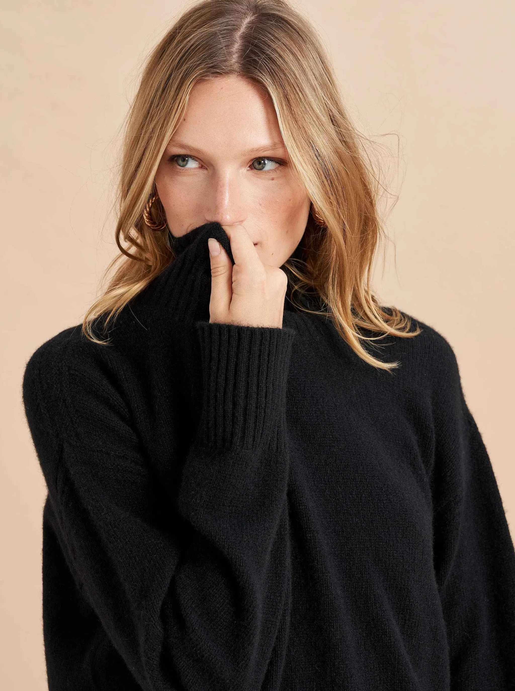 La Ligne Turtlenecks*Val Turtleneck Black