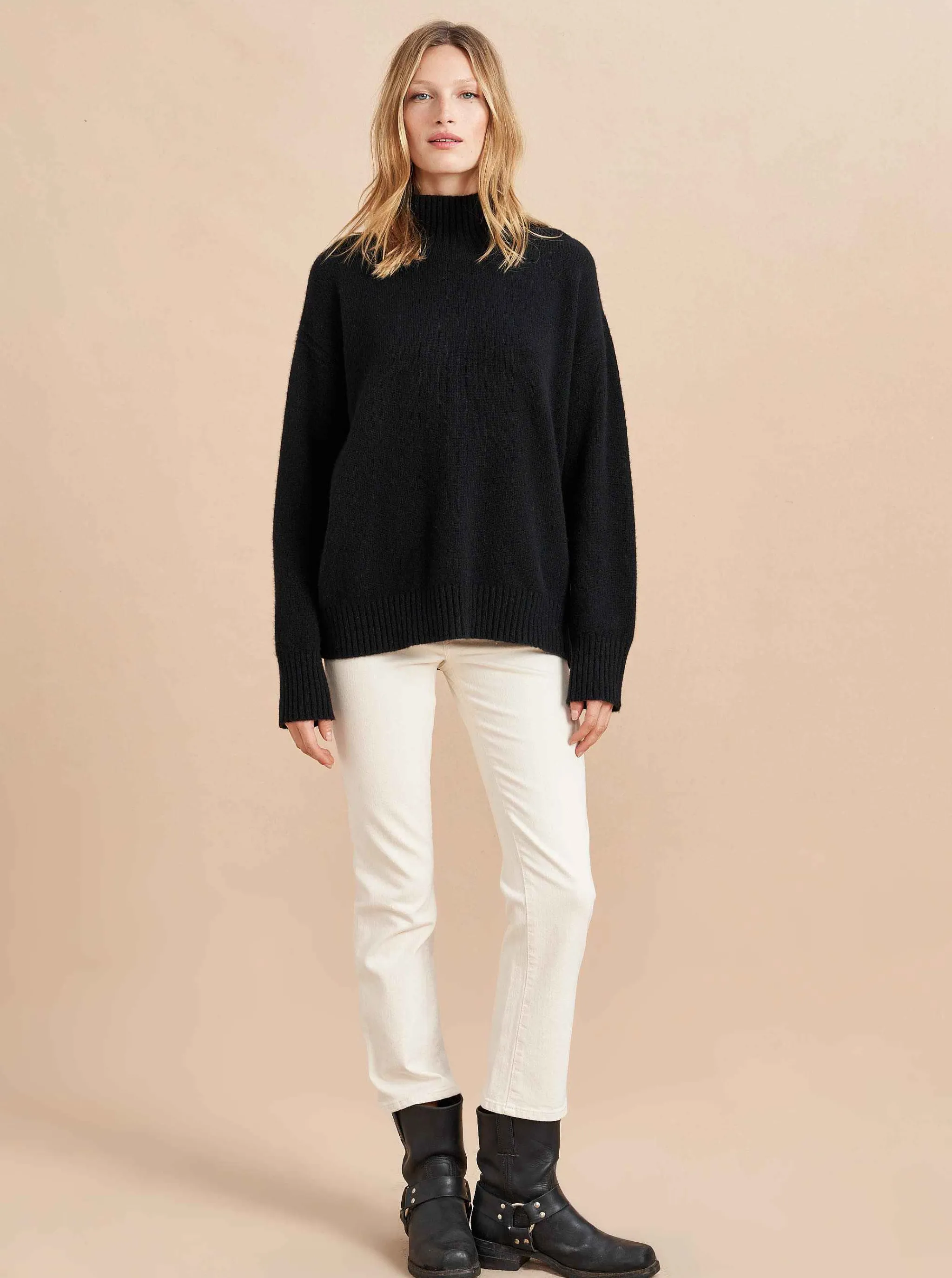 La Ligne Turtlenecks*Val Turtleneck Black