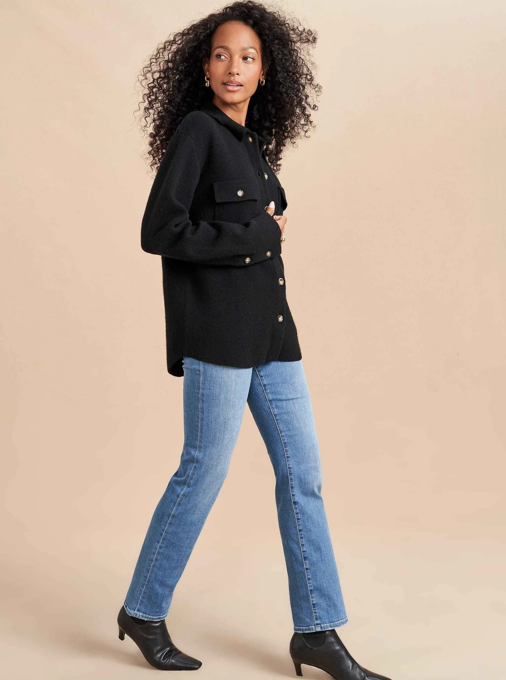 La Ligne Outerwear*Jane Jacket Black