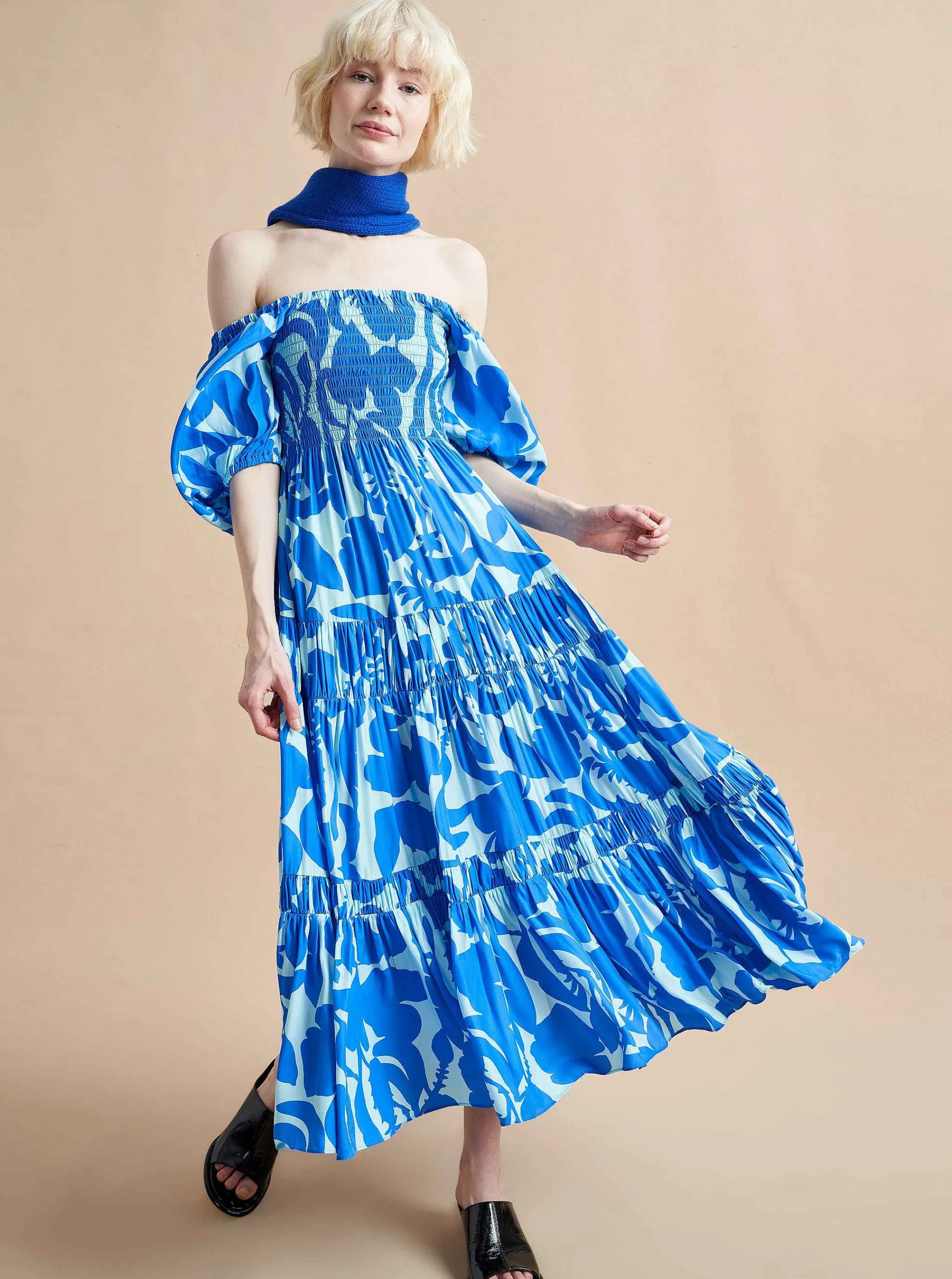 La Ligne Maxi Dresses*Pyper Dress Pale Blue