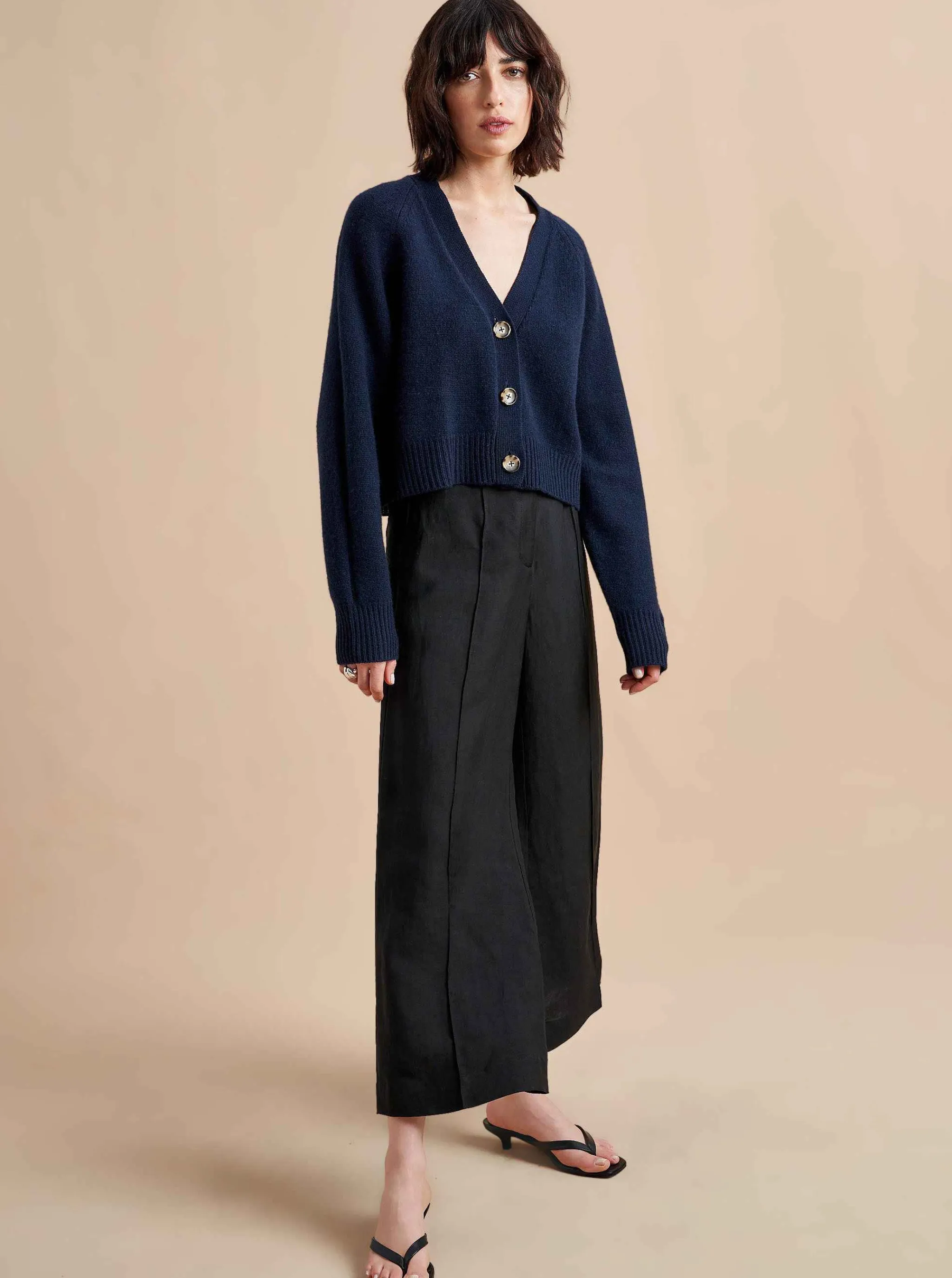 La Ligne Cardigans*Gaston Cardigan Navy