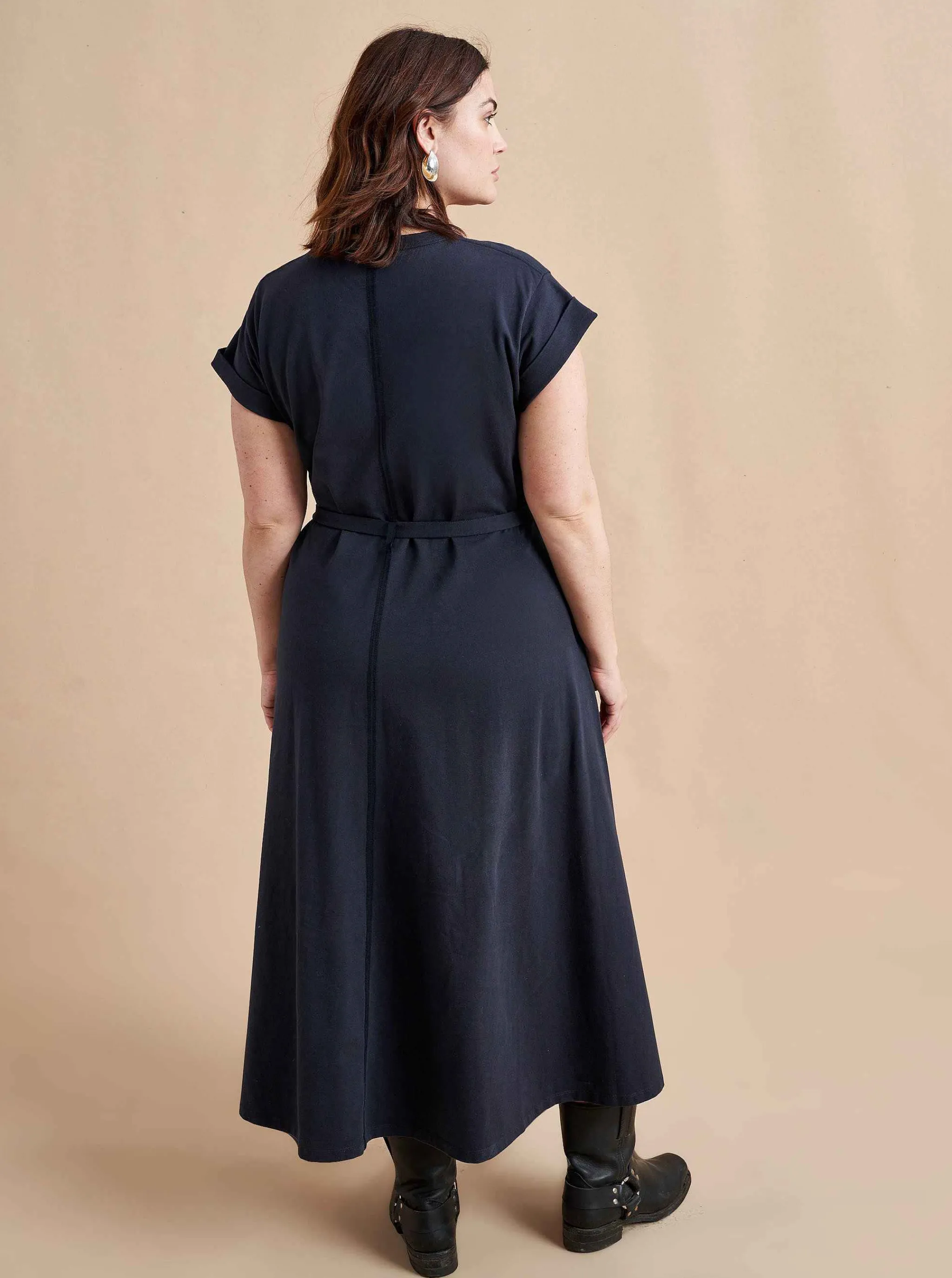 La Ligne Midi Dresses*Andie Dress Navy