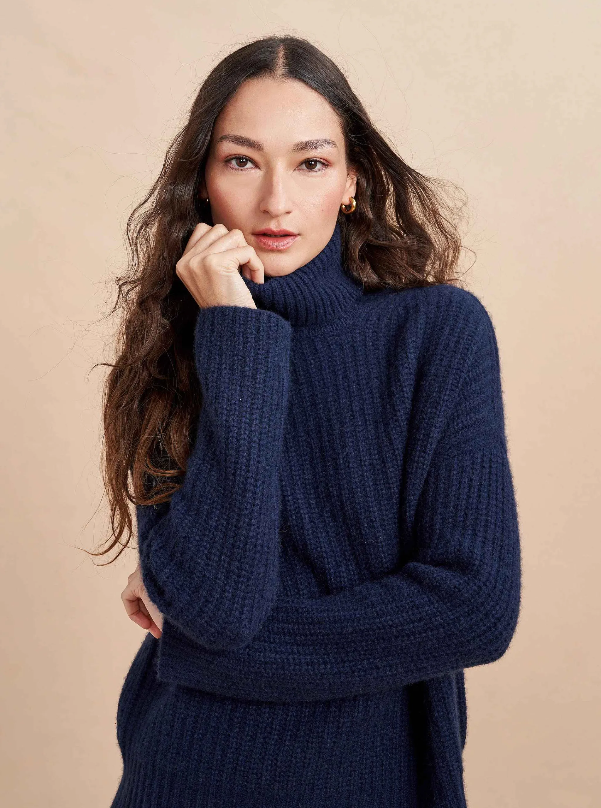 La Ligne Turtlenecks*Toujours Turtleneck Navy