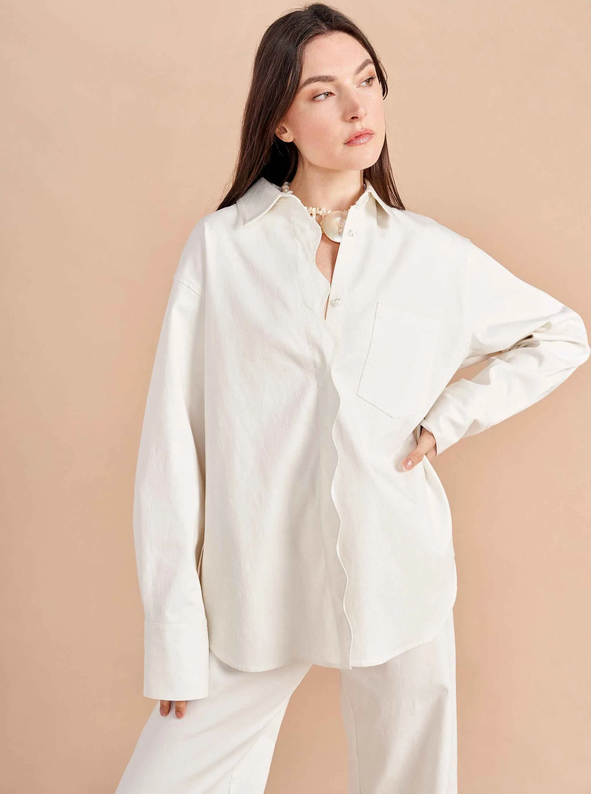 La Ligne Shirts*Scallop Val Shirt
