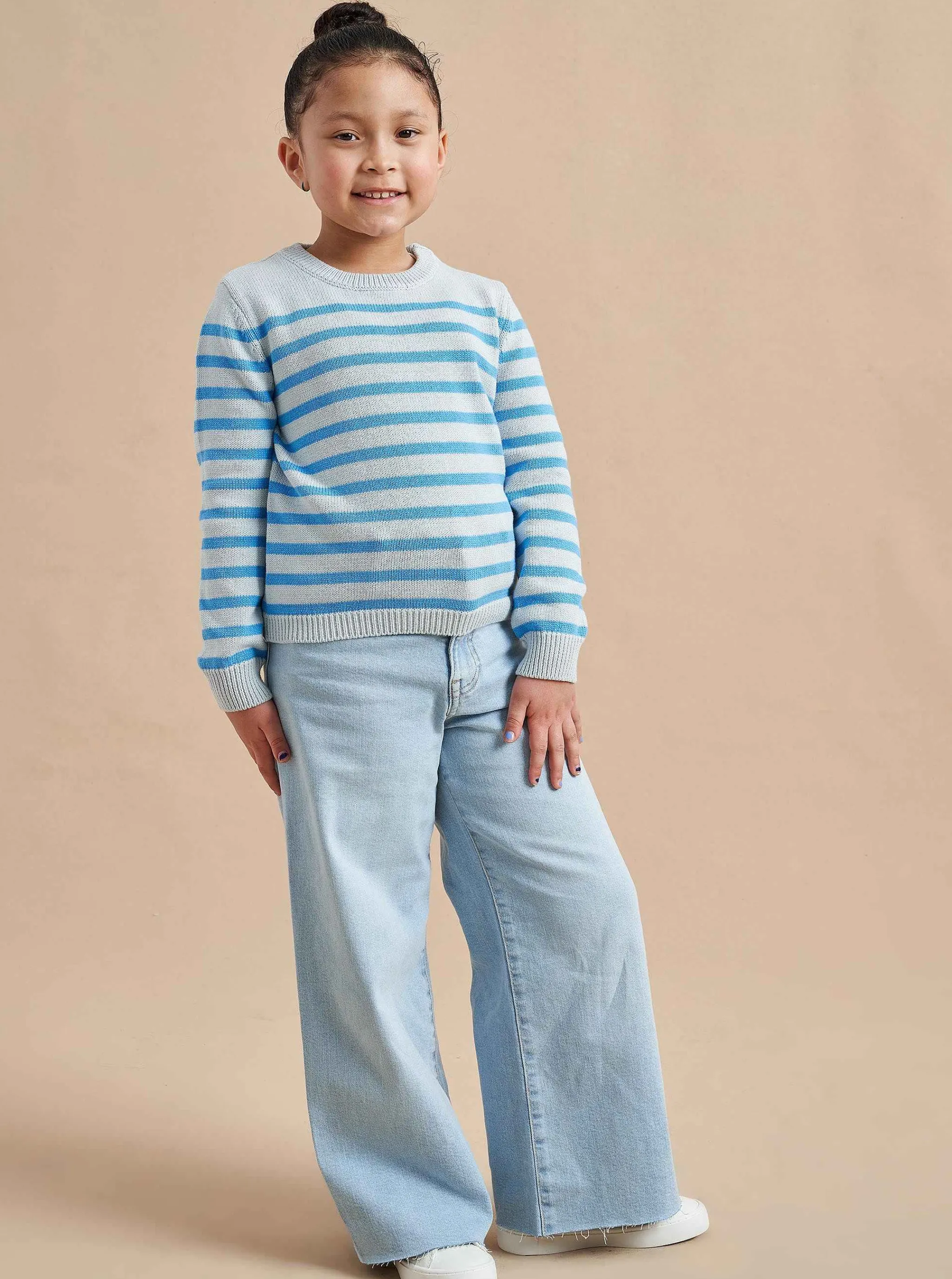 La Ligne Kids*Marini Sweater Pale Blue