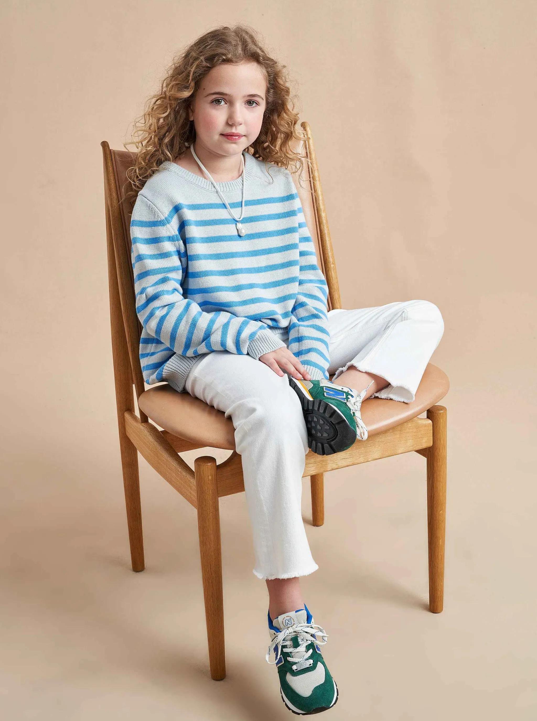 La Ligne Kids*Marini Sweater Pale Blue