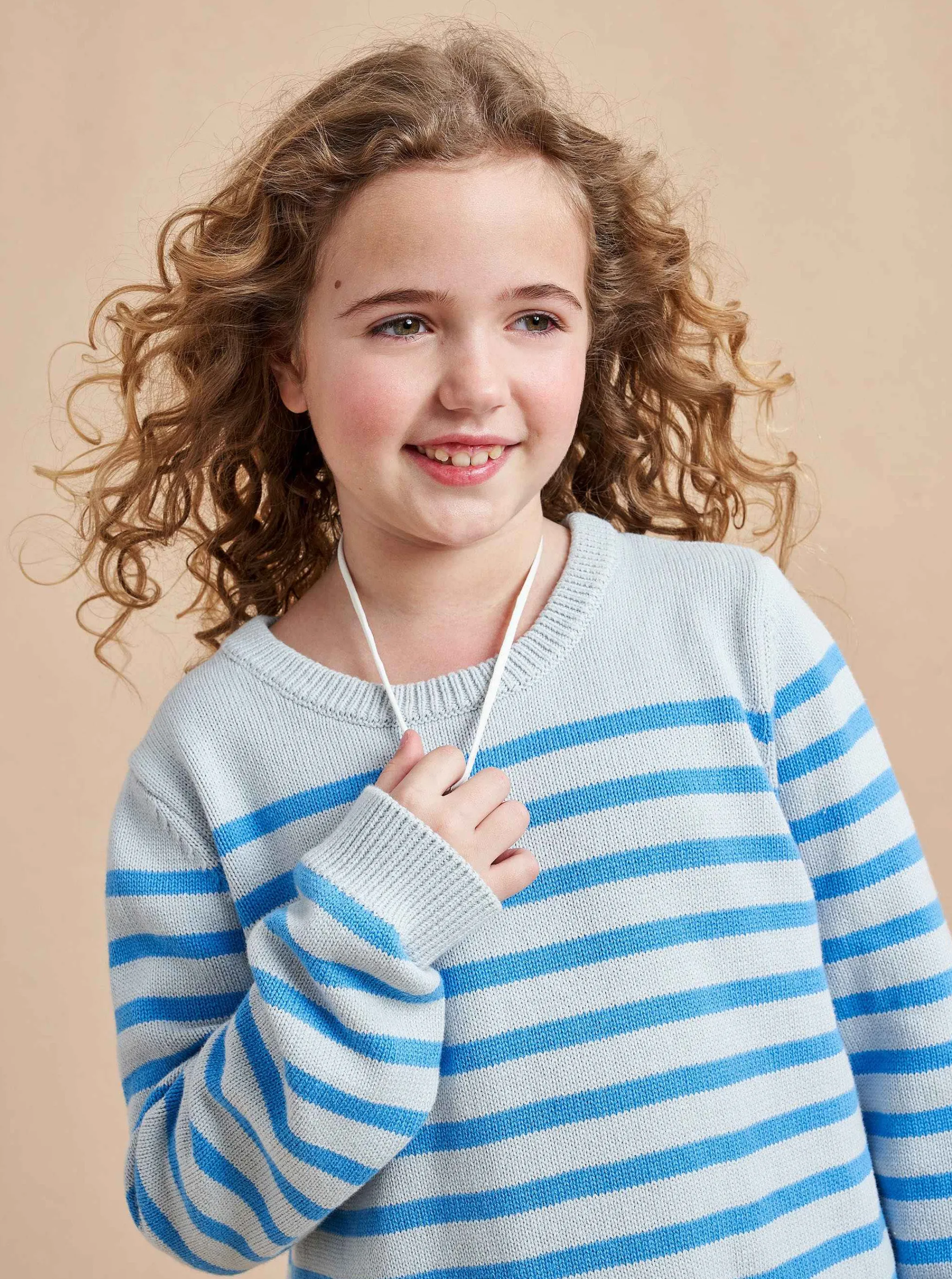 La Ligne Kids*Marini Sweater Pale Blue