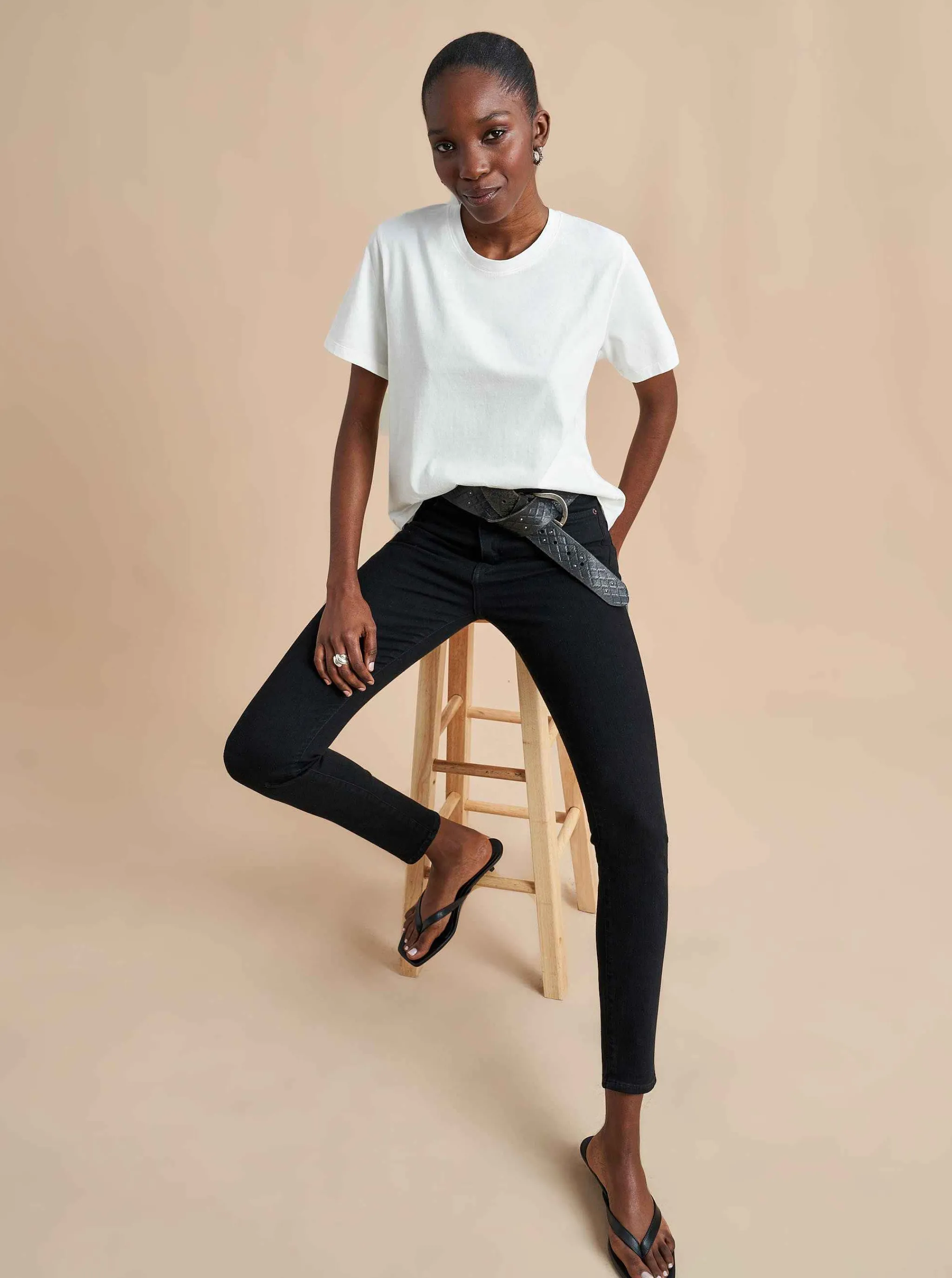 La Ligne Tees*Val Tee White