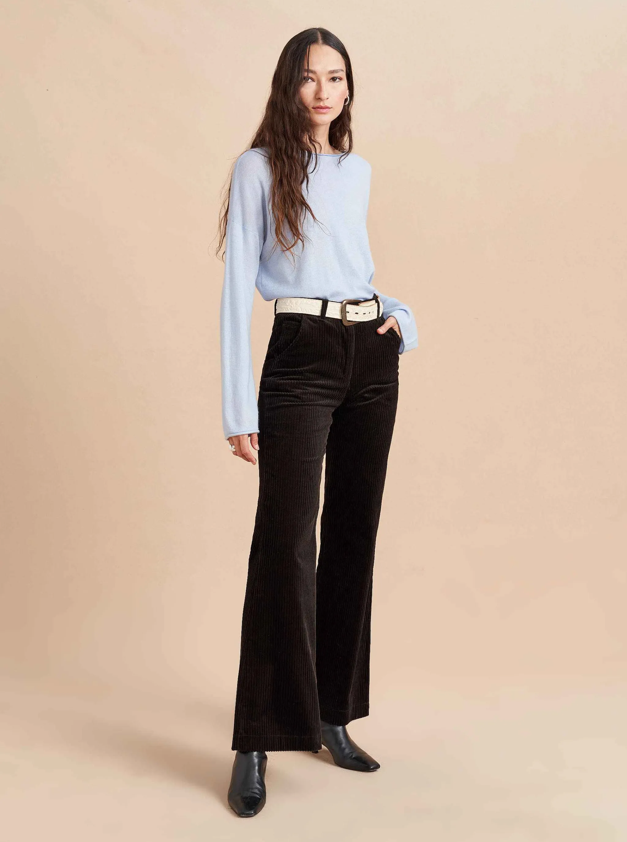 La Ligne Pants*Reece Trouser Chocolate