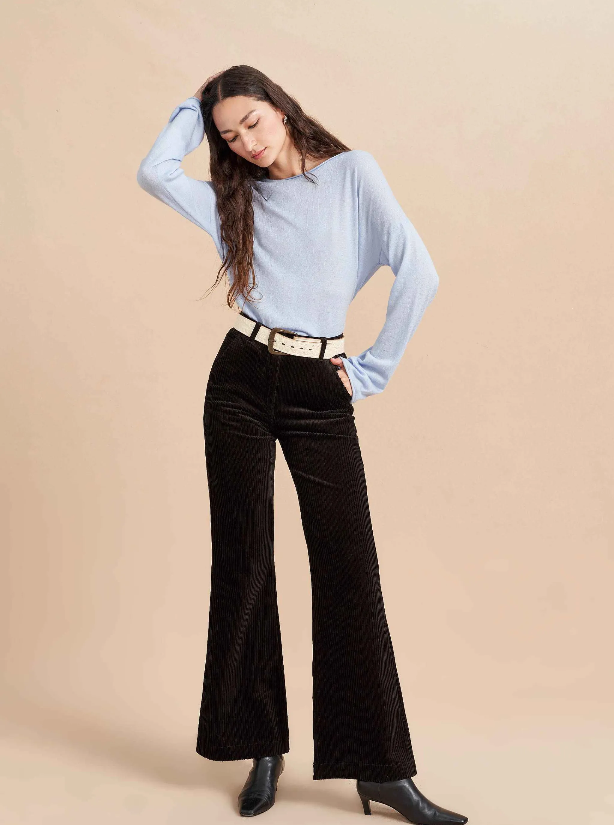 La Ligne Pants*Reece Trouser Chocolate
