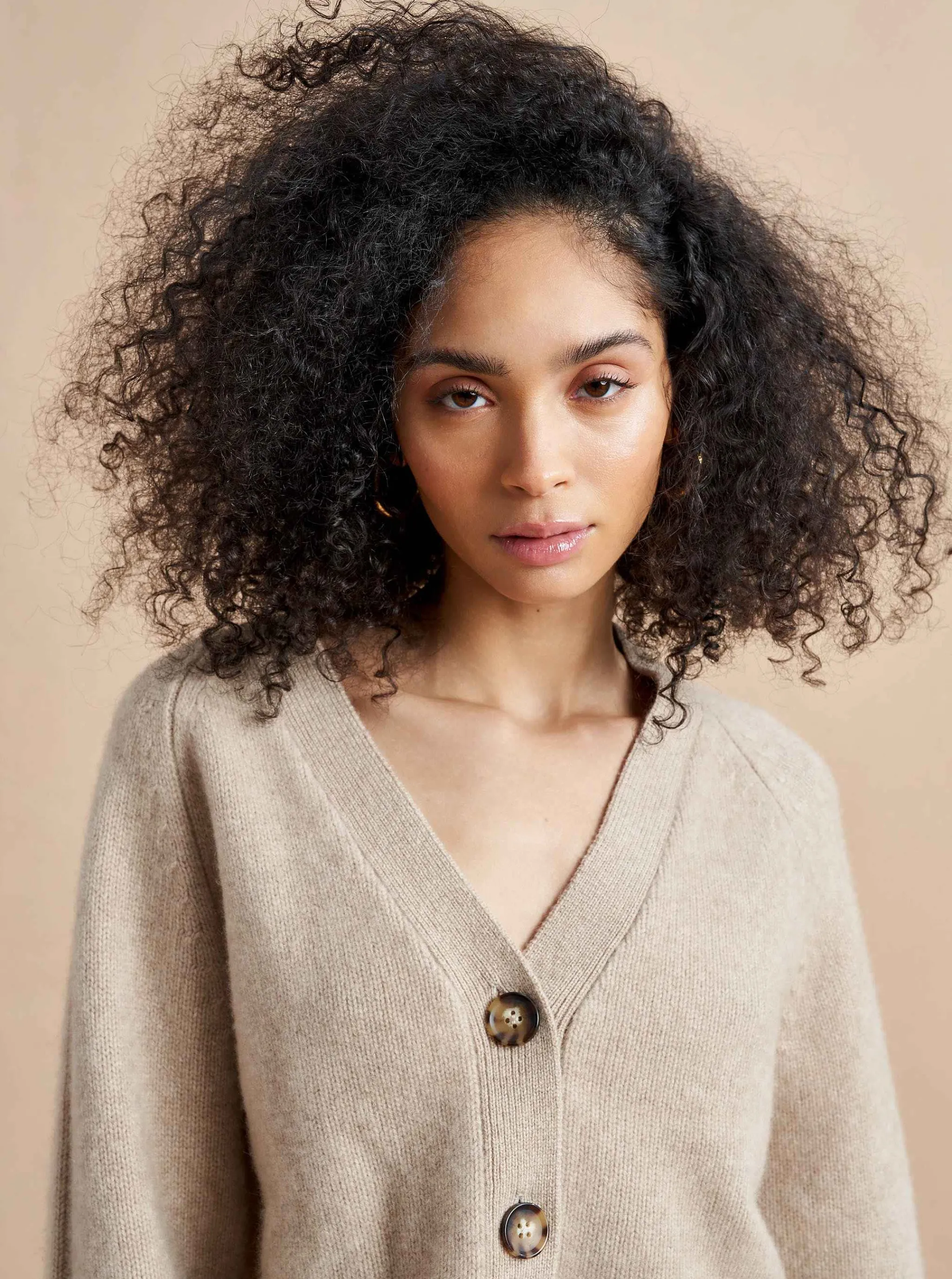 La Ligne Cardigans*Gaston Cardigan Tan