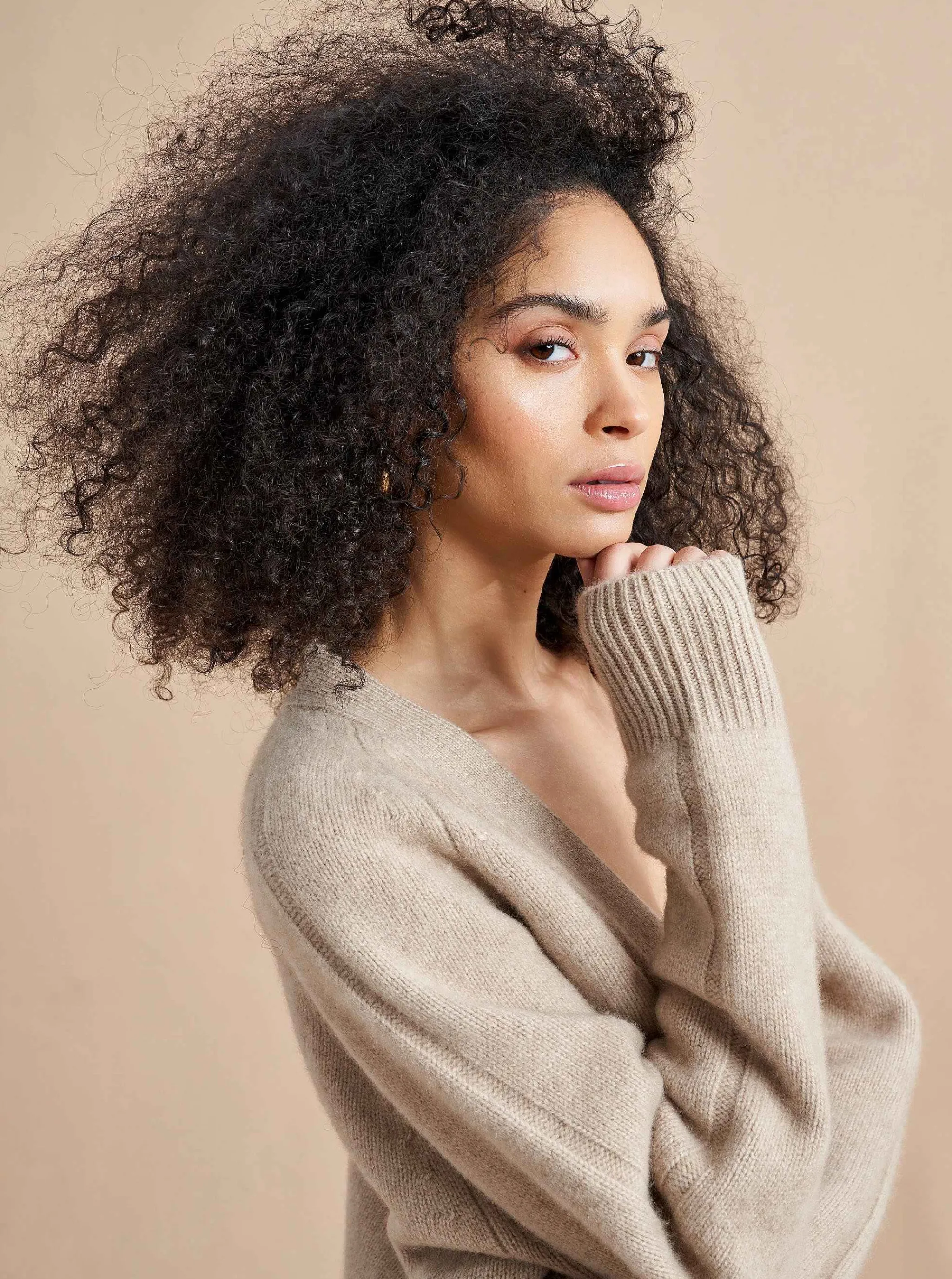 La Ligne Cardigans*Gaston Cardigan Tan