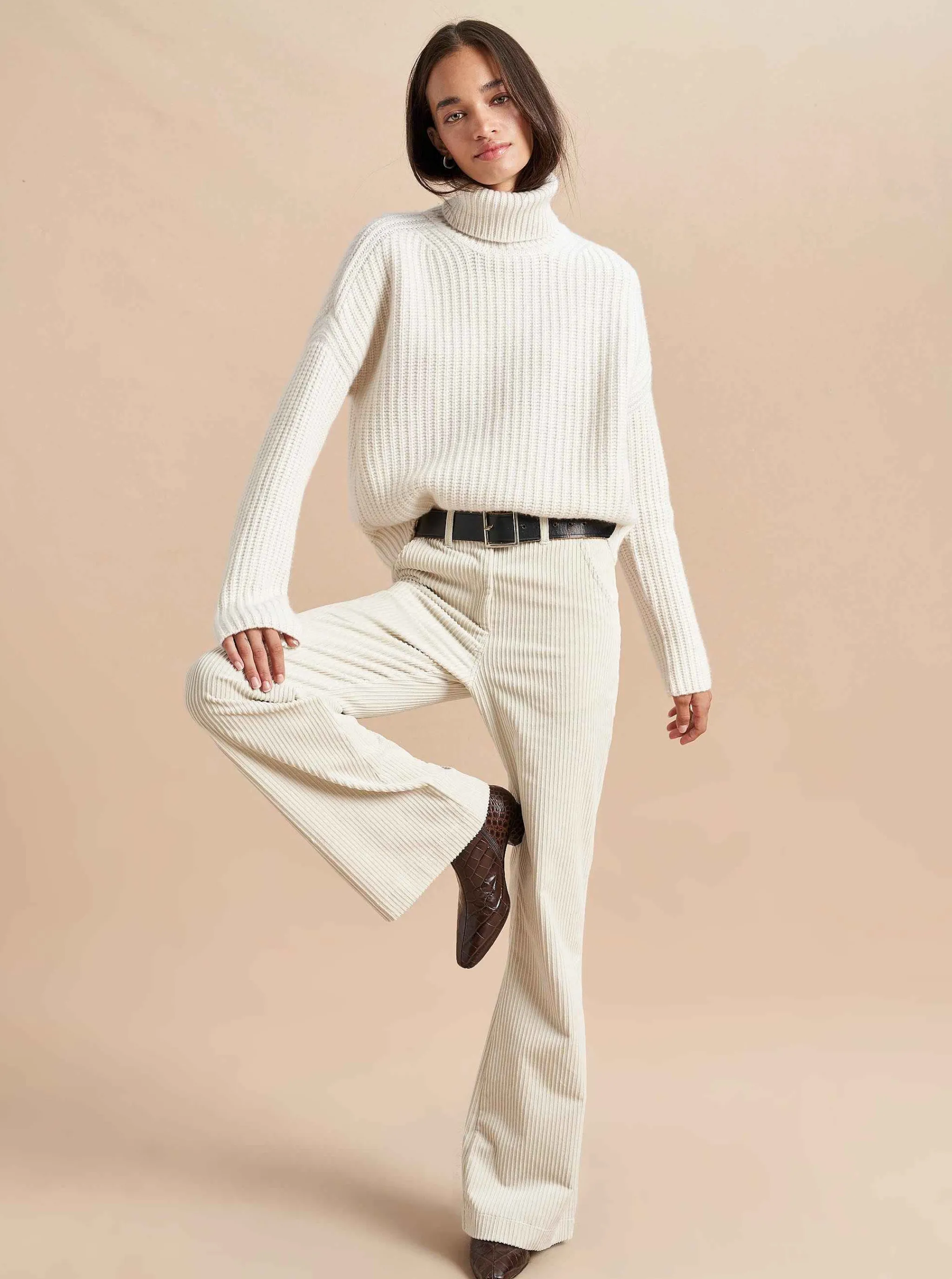 La Ligne Turtlenecks*Toujours Turtleneck Cream