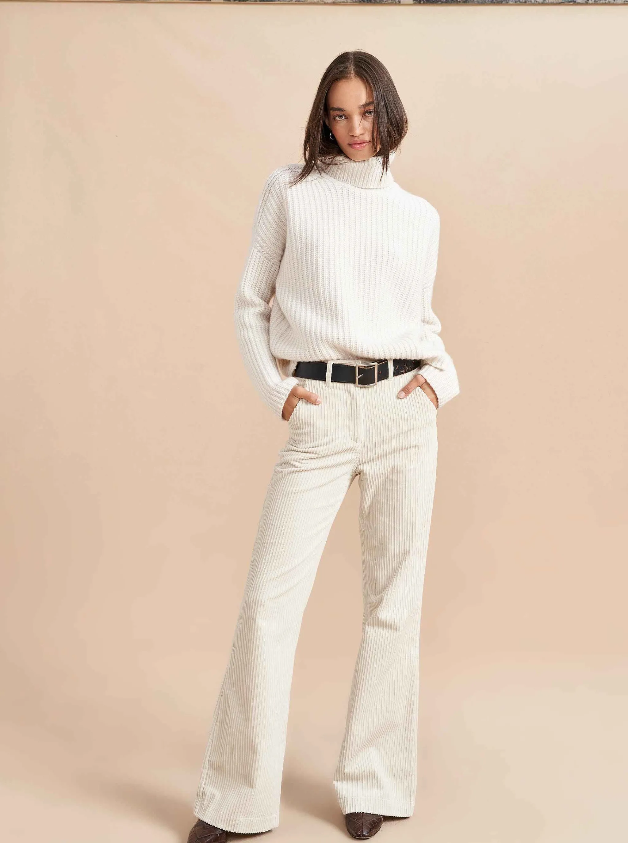 La Ligne Turtlenecks*Toujours Turtleneck Cream