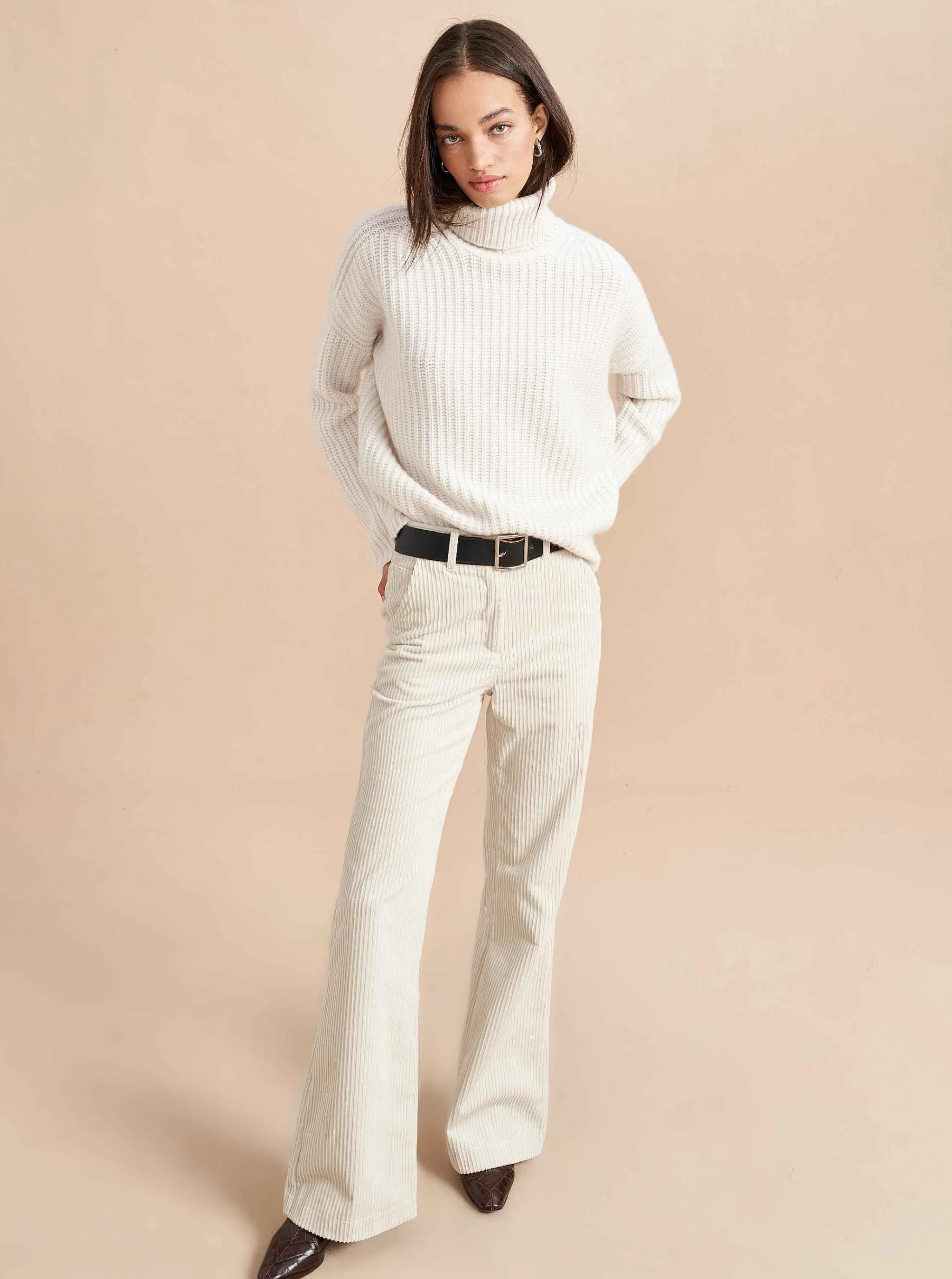 La Ligne Turtlenecks*Toujours Turtleneck Cream