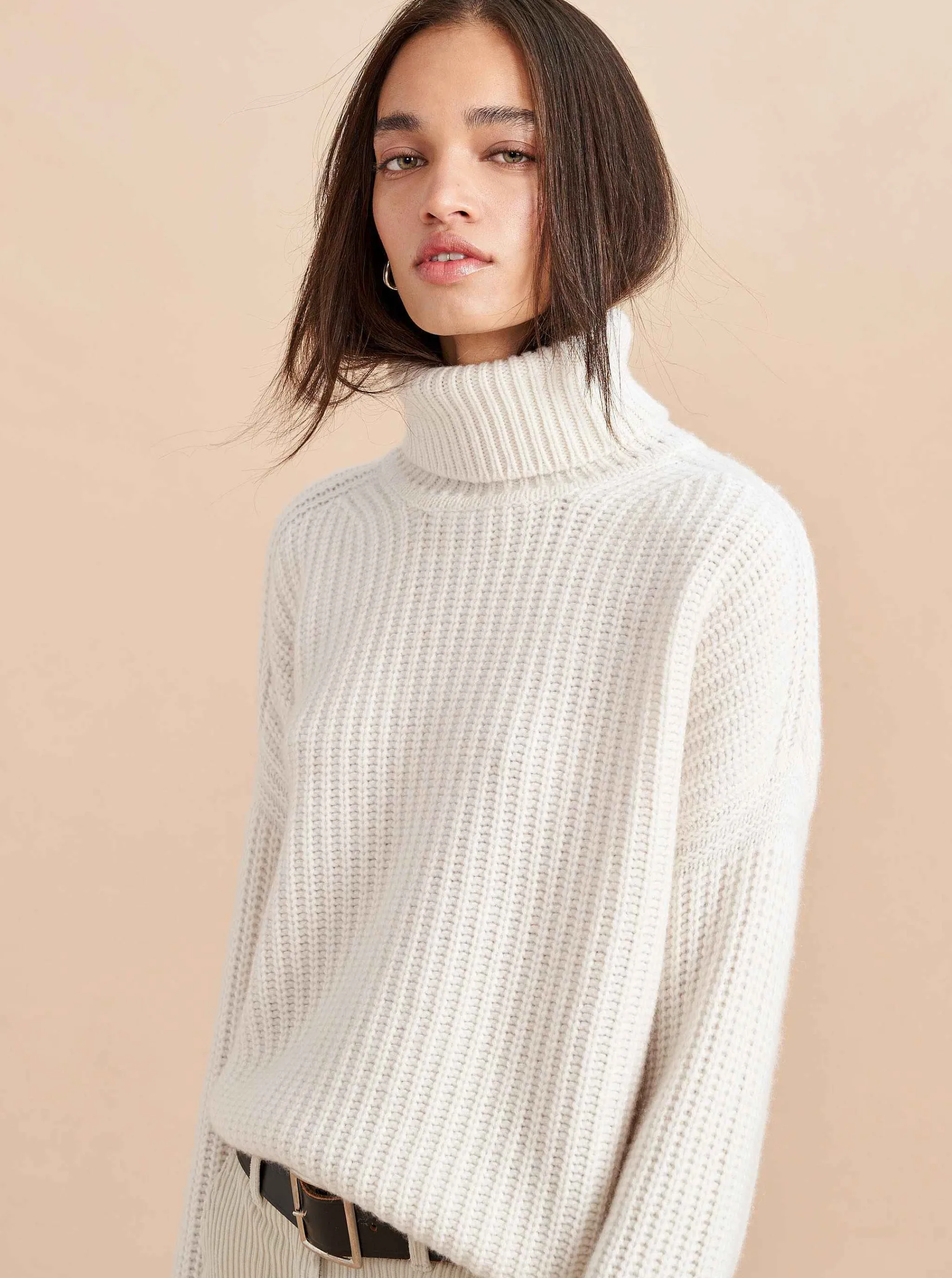 La Ligne Turtlenecks*Toujours Turtleneck Cream