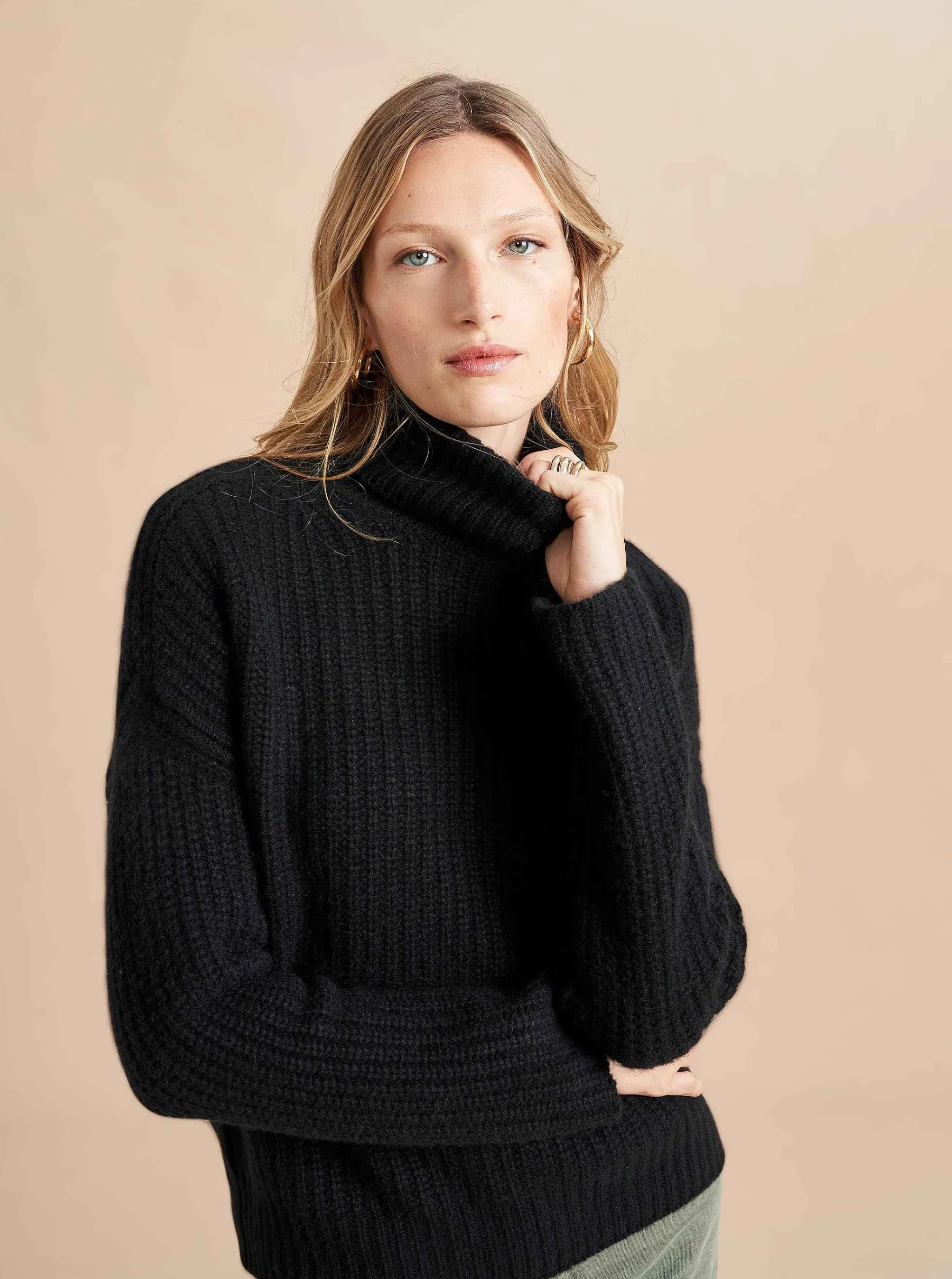 La Ligne Turtlenecks*Toujours Turtleneck Black