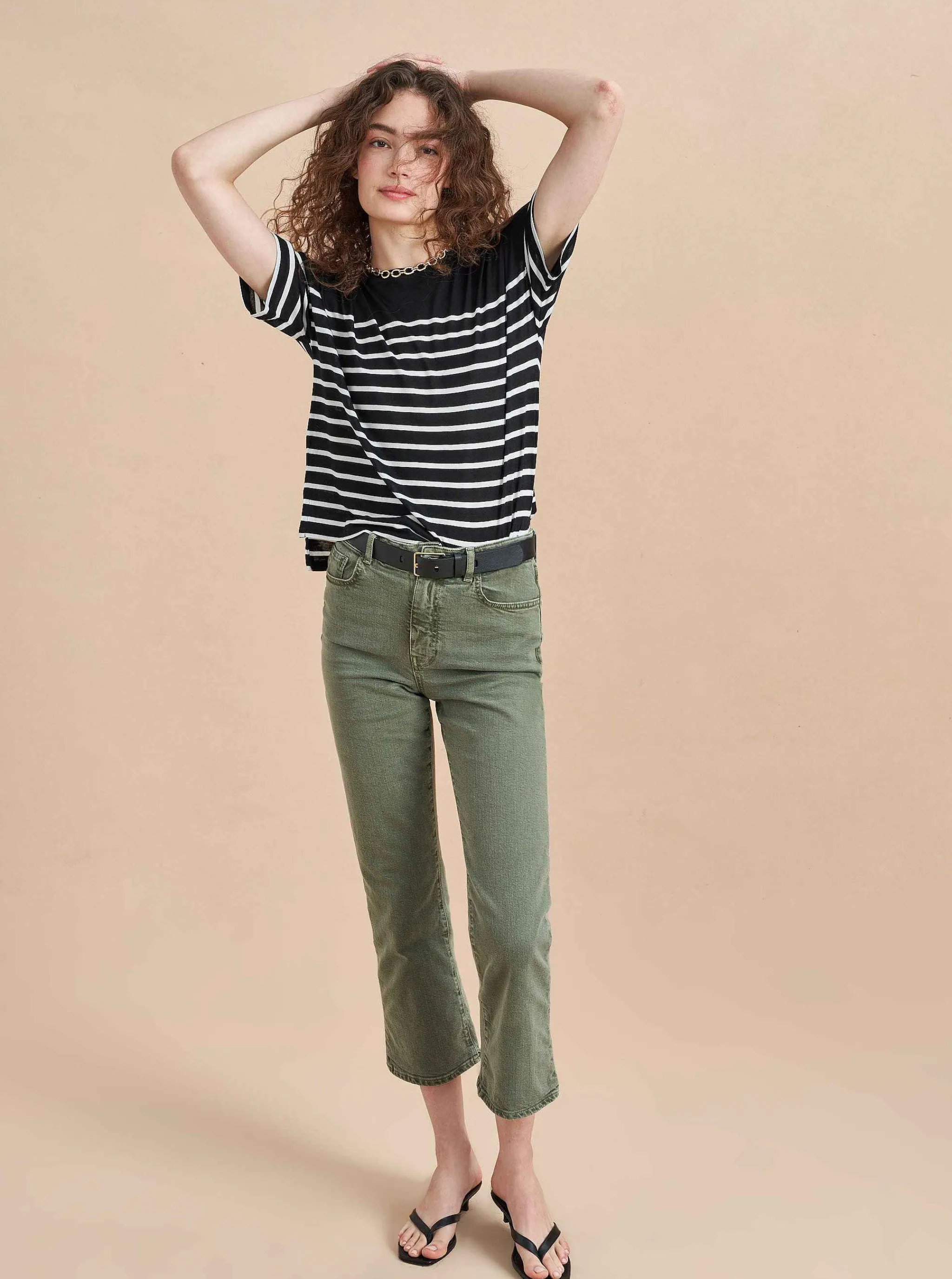 La Ligne Tees*Short Sleeve Teddy Tee