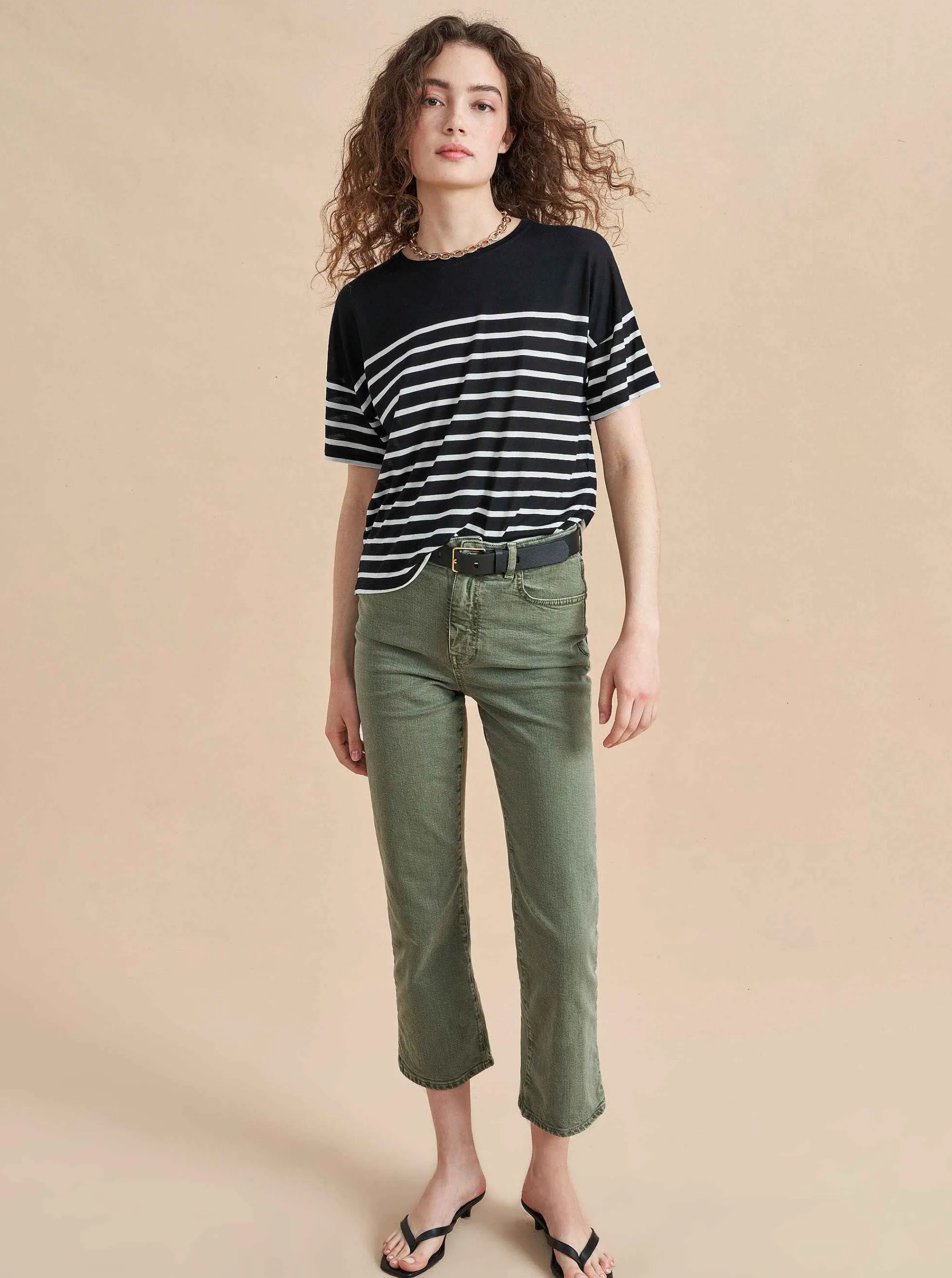 La Ligne Tees*Short Sleeve Teddy Tee