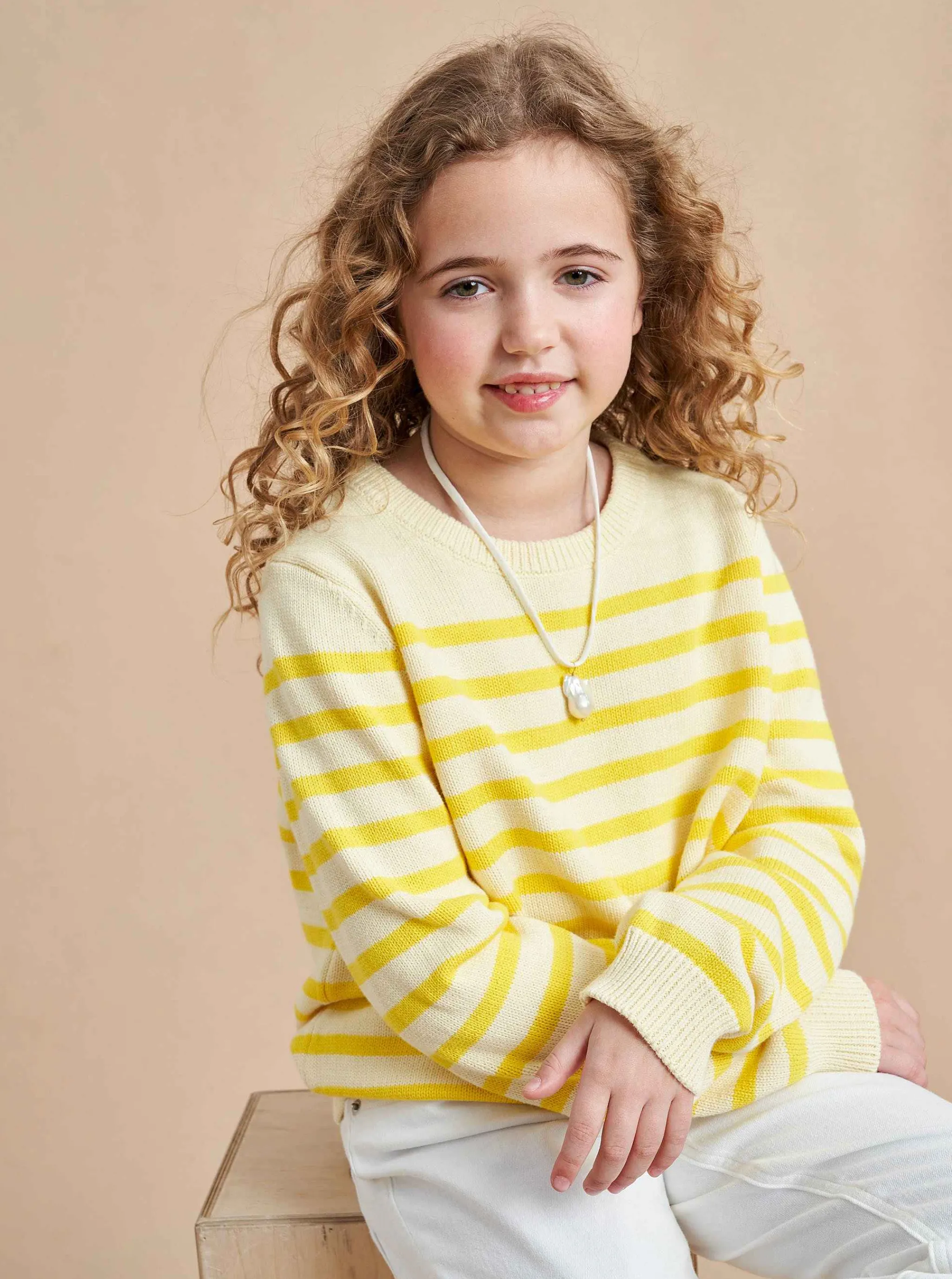 La Ligne Kids*Marini Sweater Yellow