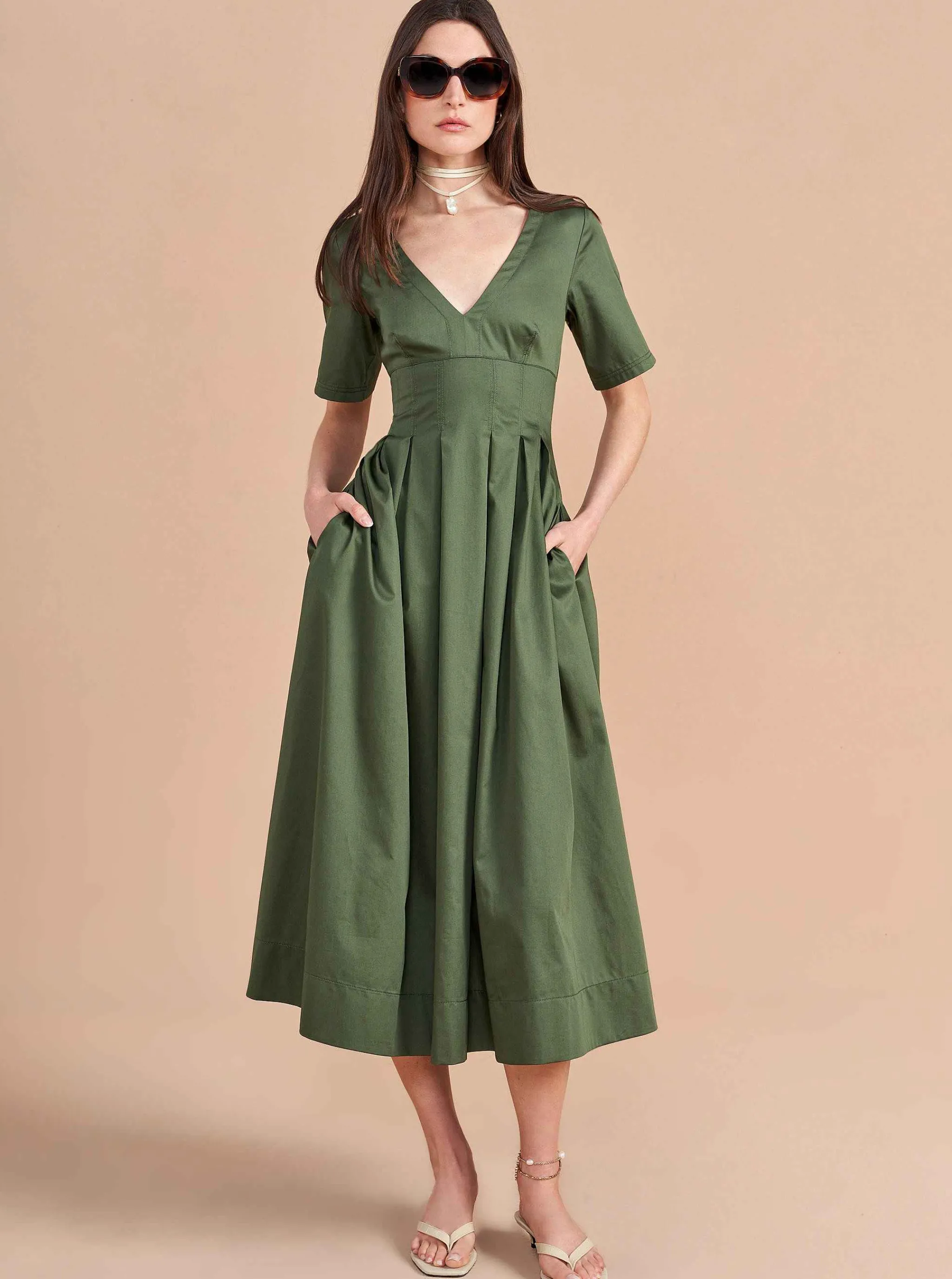 La Ligne Midi Dresses*Priscilla Dress