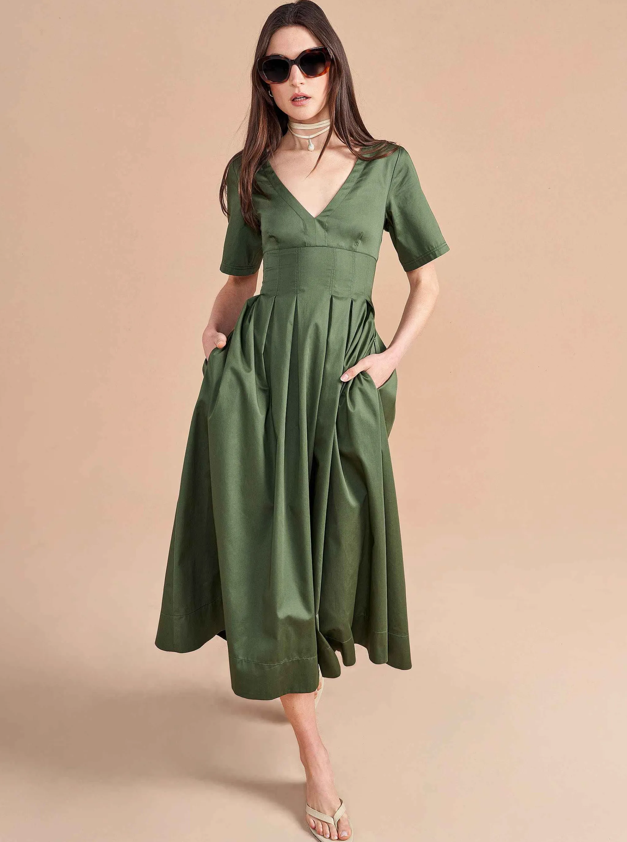 La Ligne Midi Dresses*Priscilla Dress