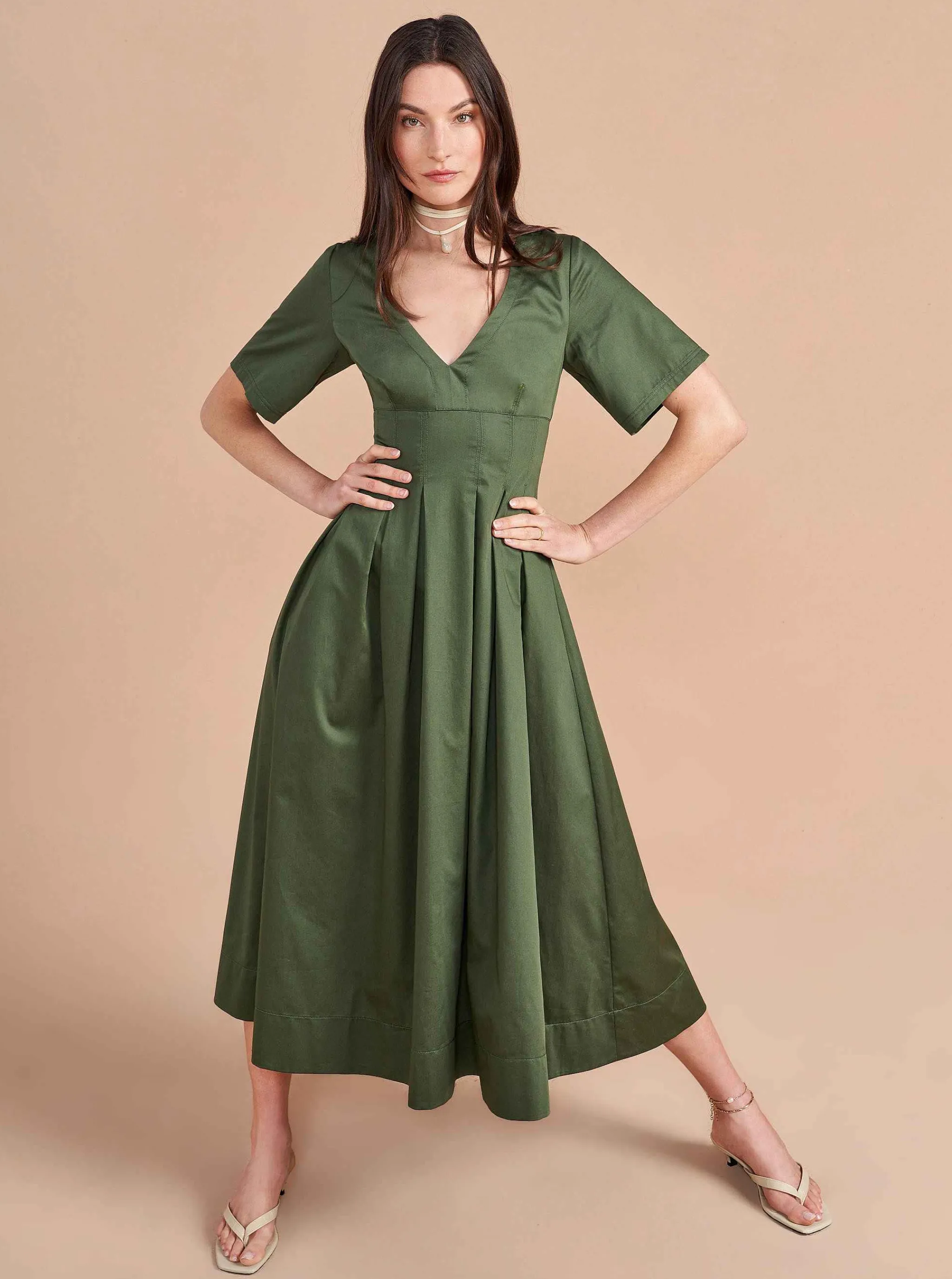 La Ligne Midi Dresses*Priscilla Dress