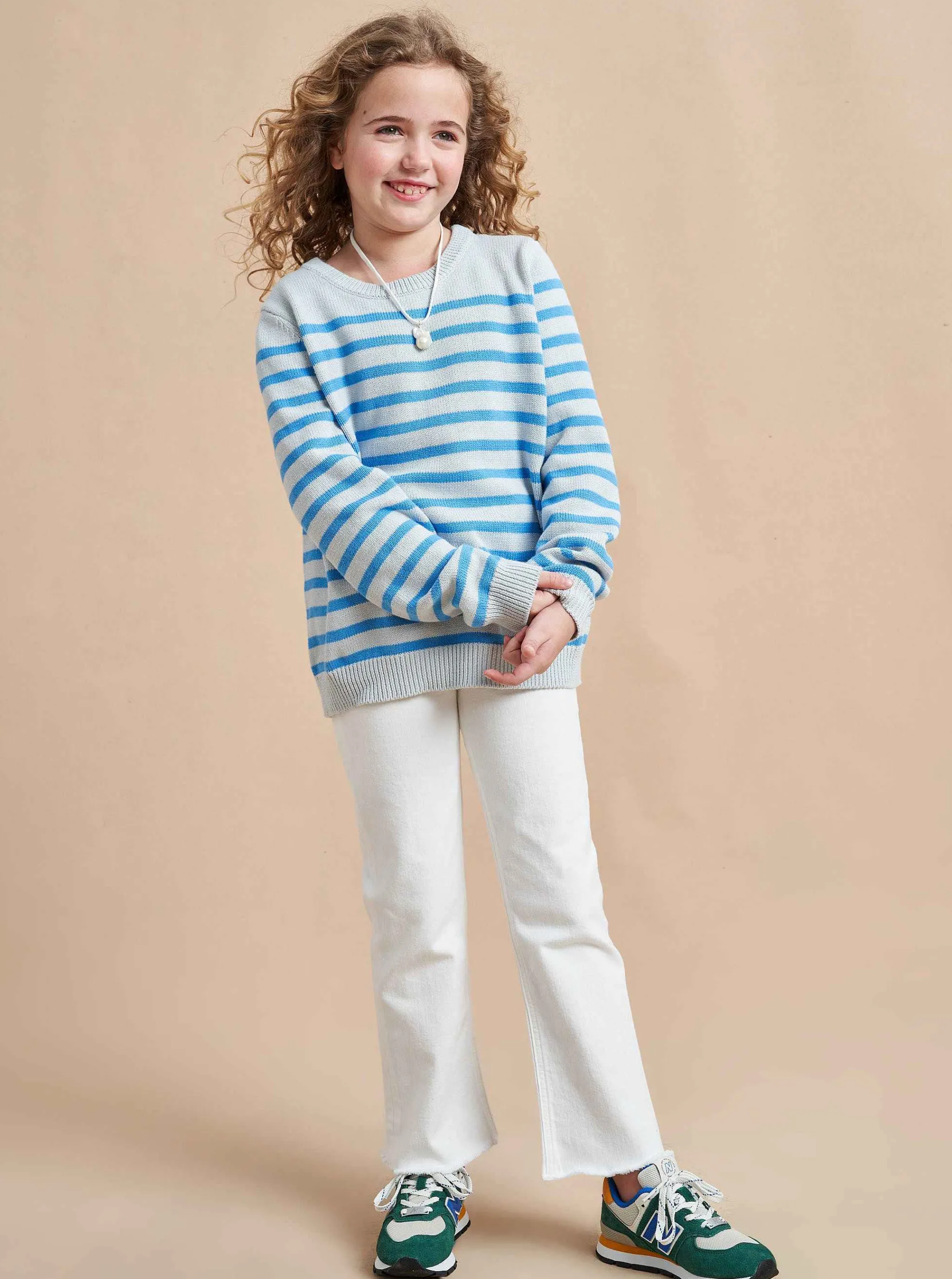La Ligne Sweaters*Marini Sweater Pale Blue