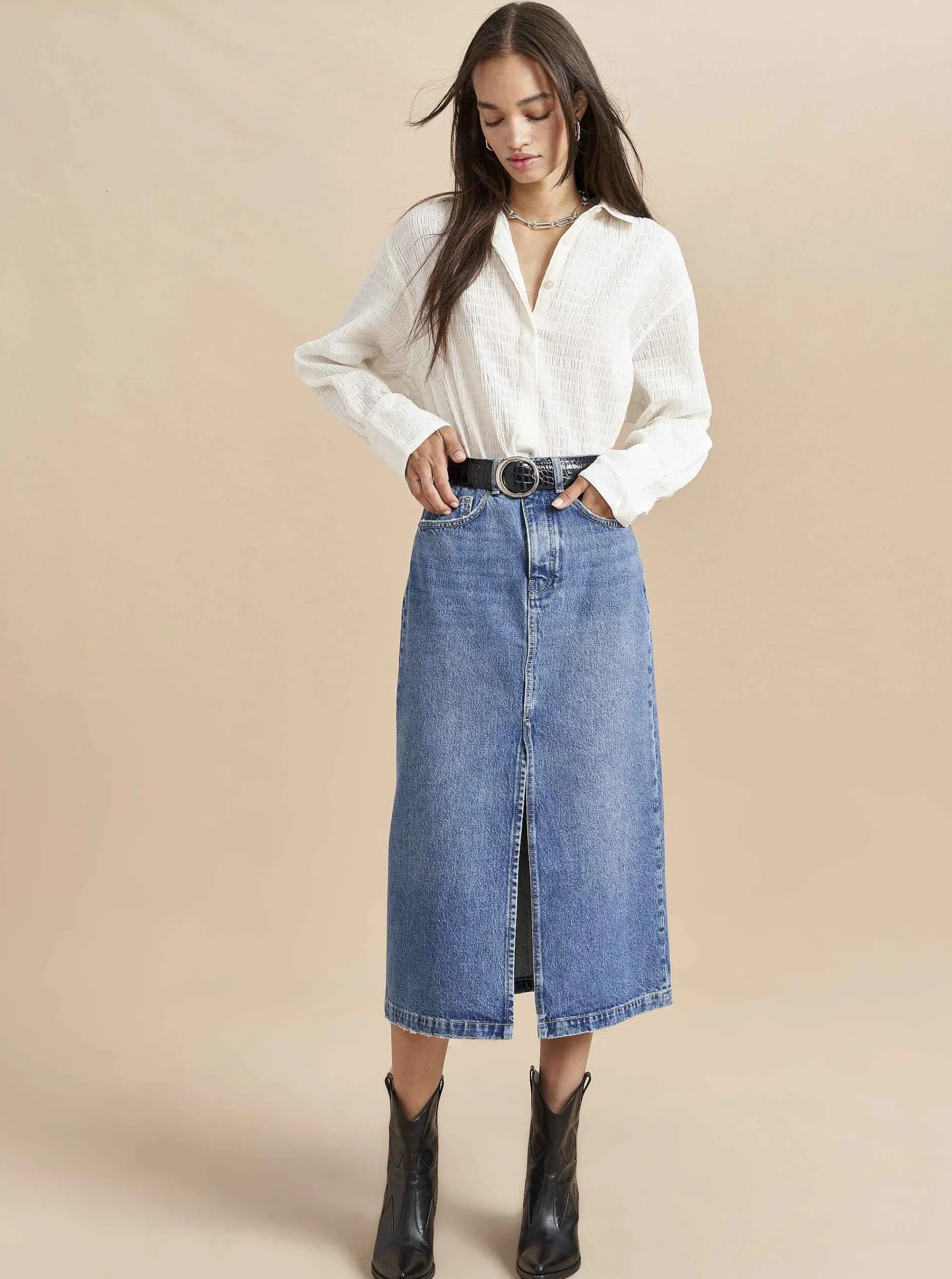 La Ligne Denim*The Kate Skirt