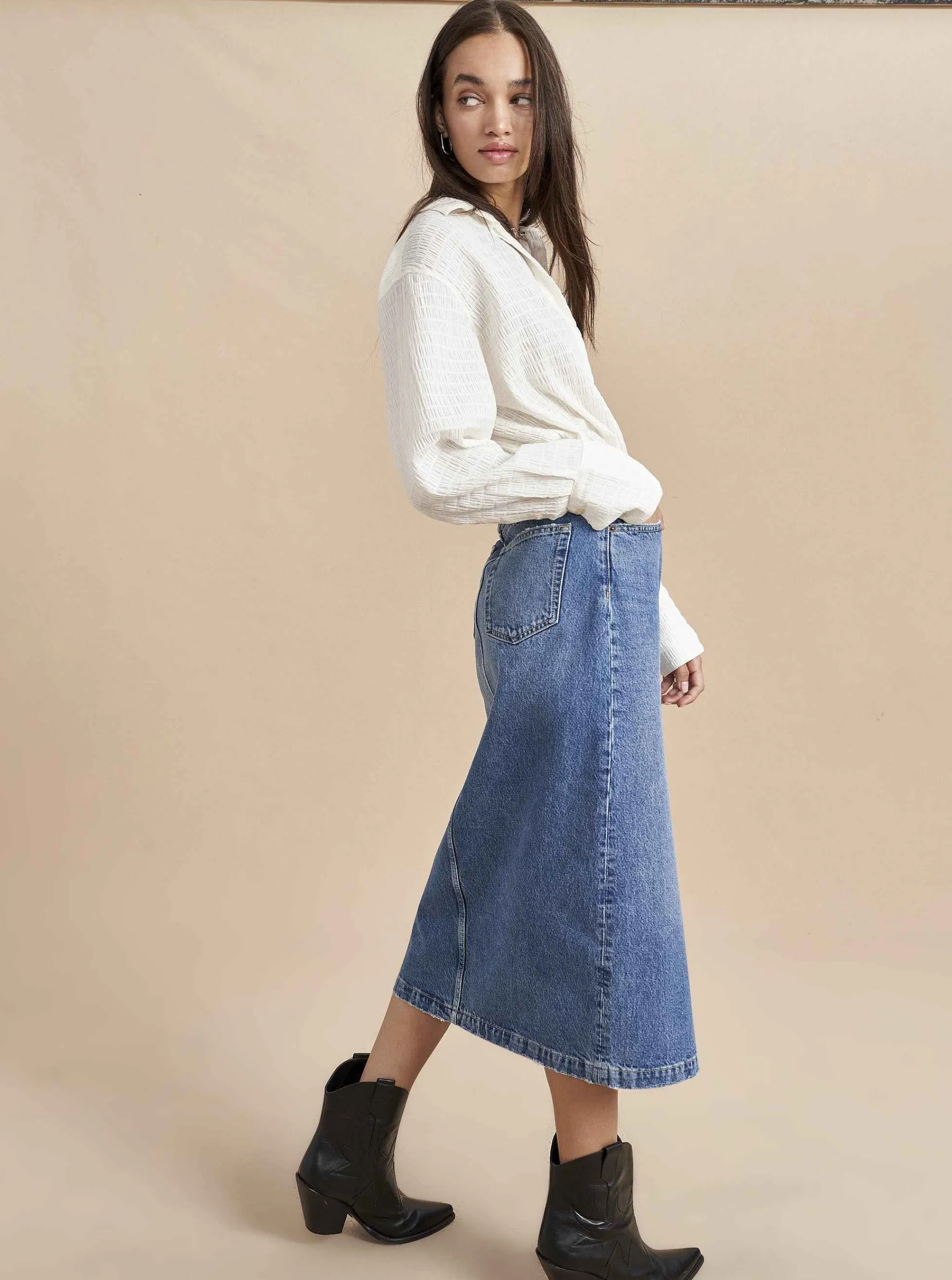 La Ligne Denim*The Kate Skirt