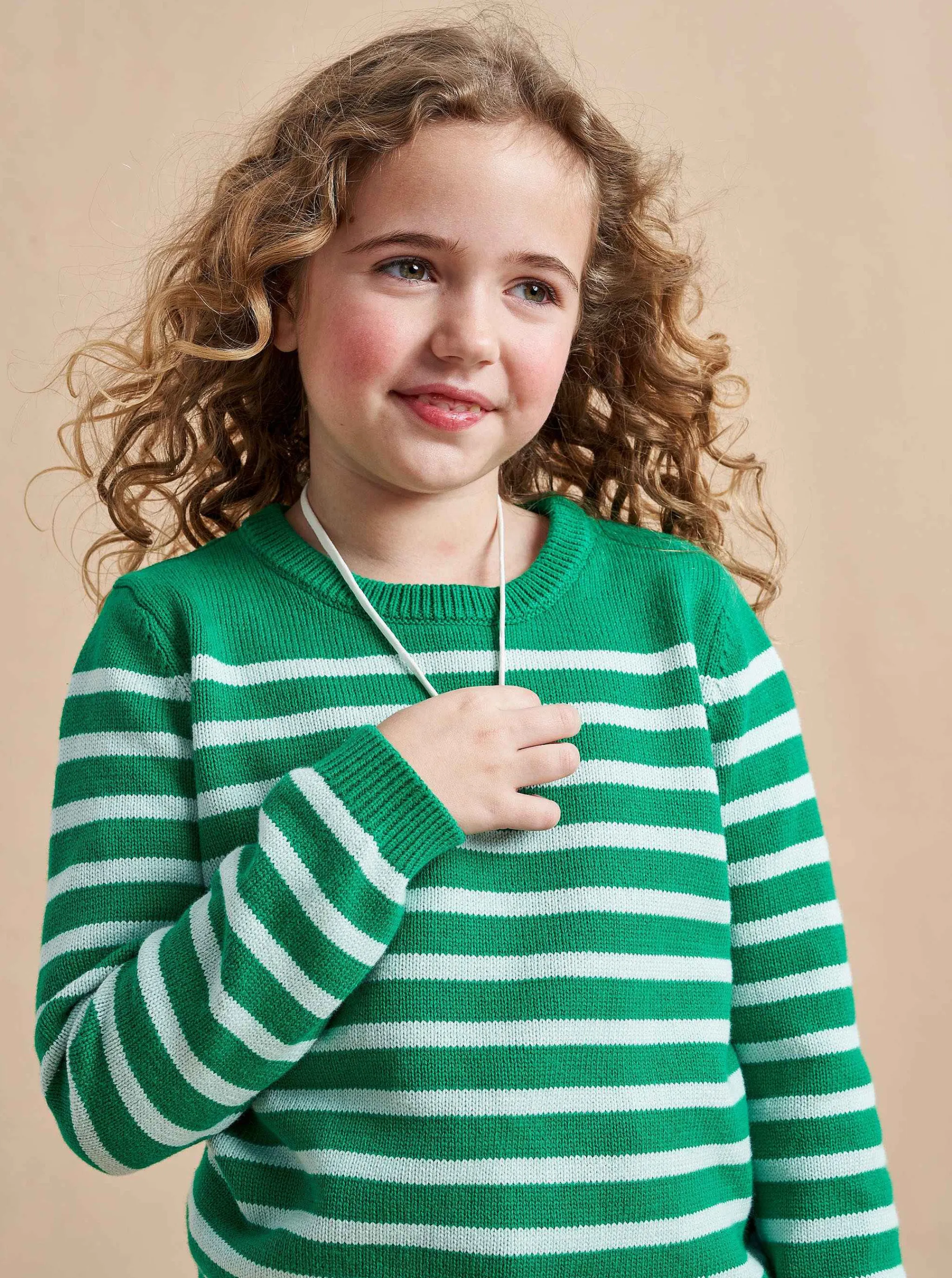 La Ligne Kids*Marini Sweater Kelly Green