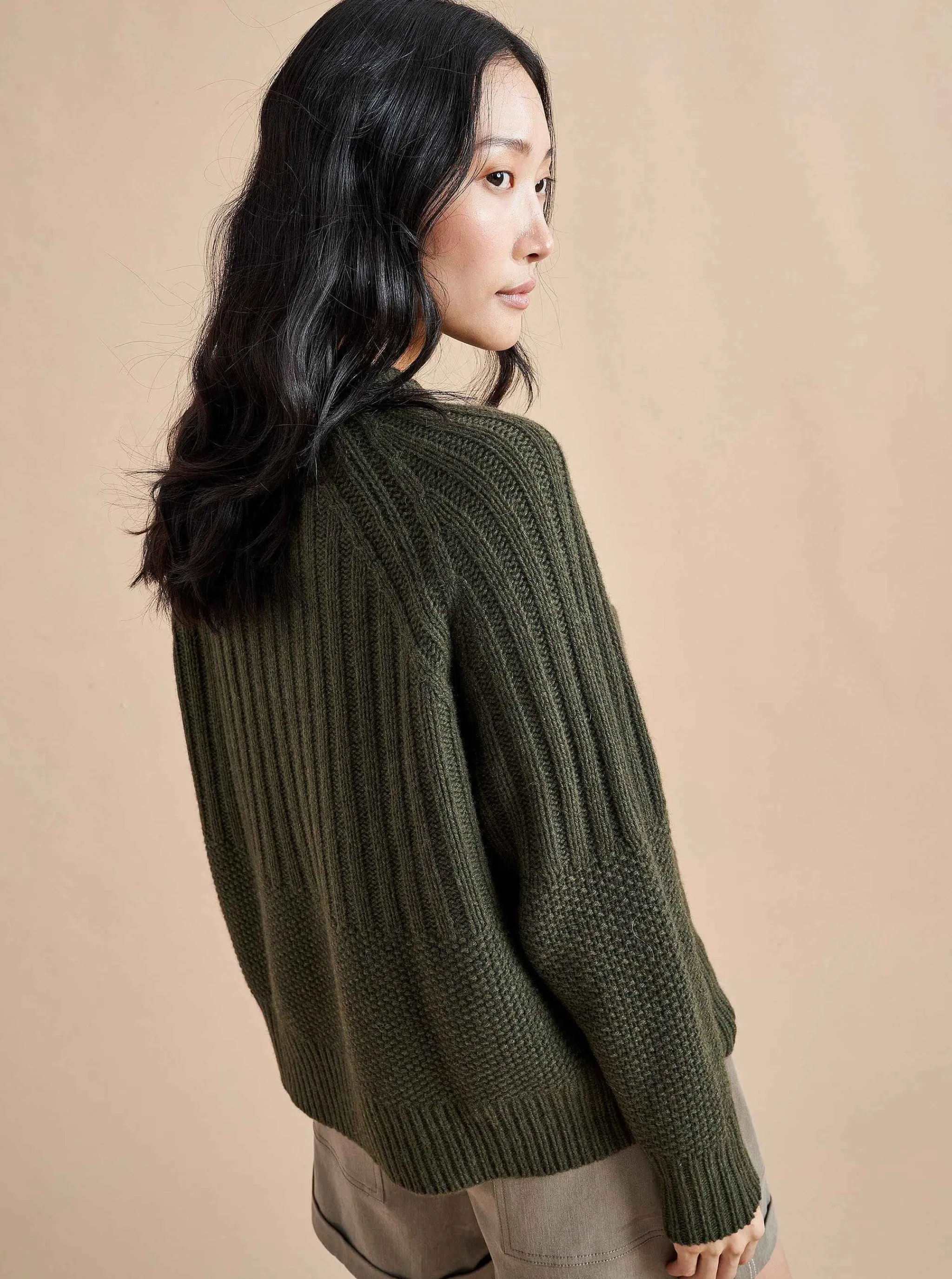 La Ligne Sweaters*Max Sweater Olive