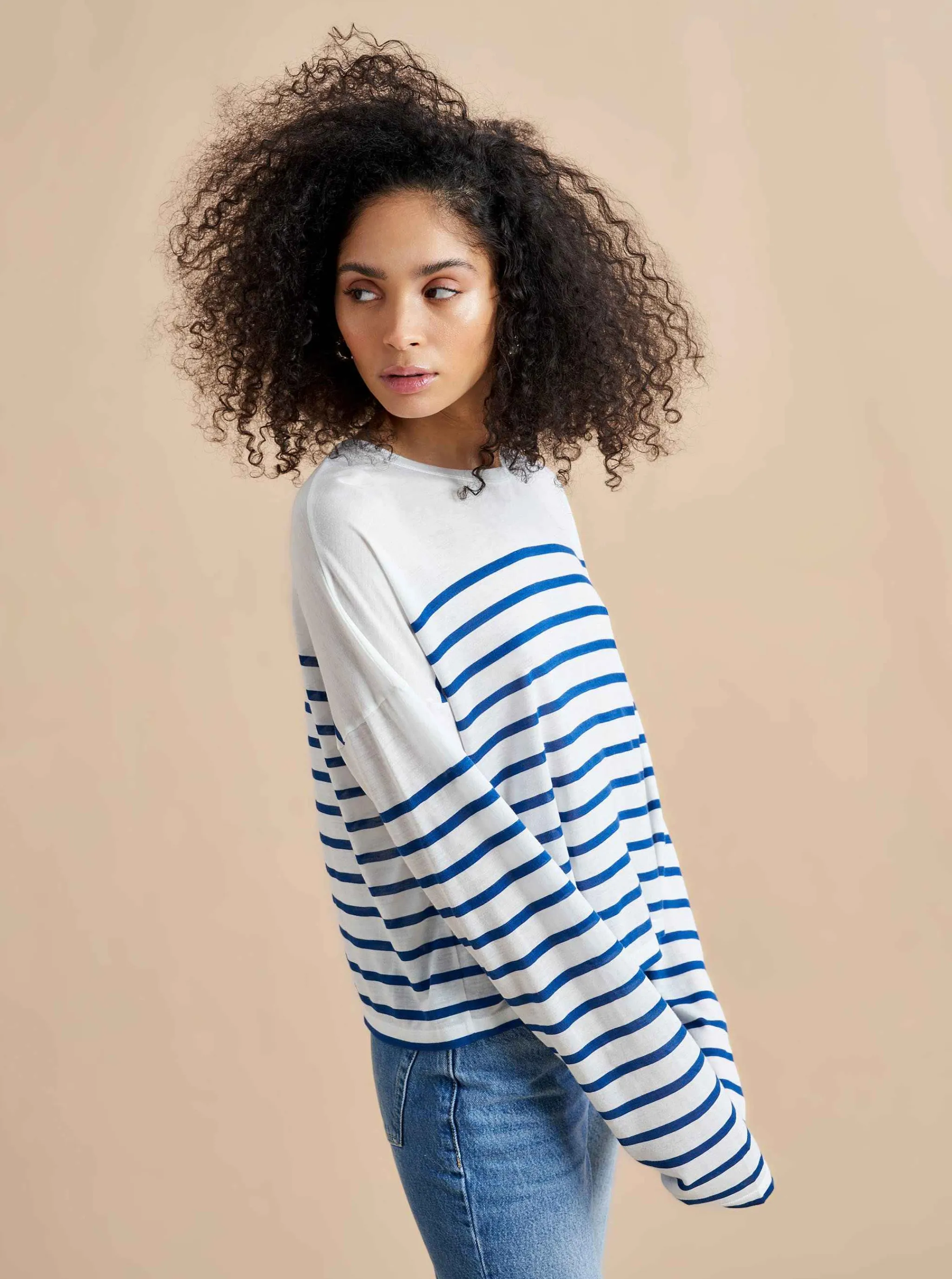 La Ligne Tees*Long Sleeve Teddy Tee